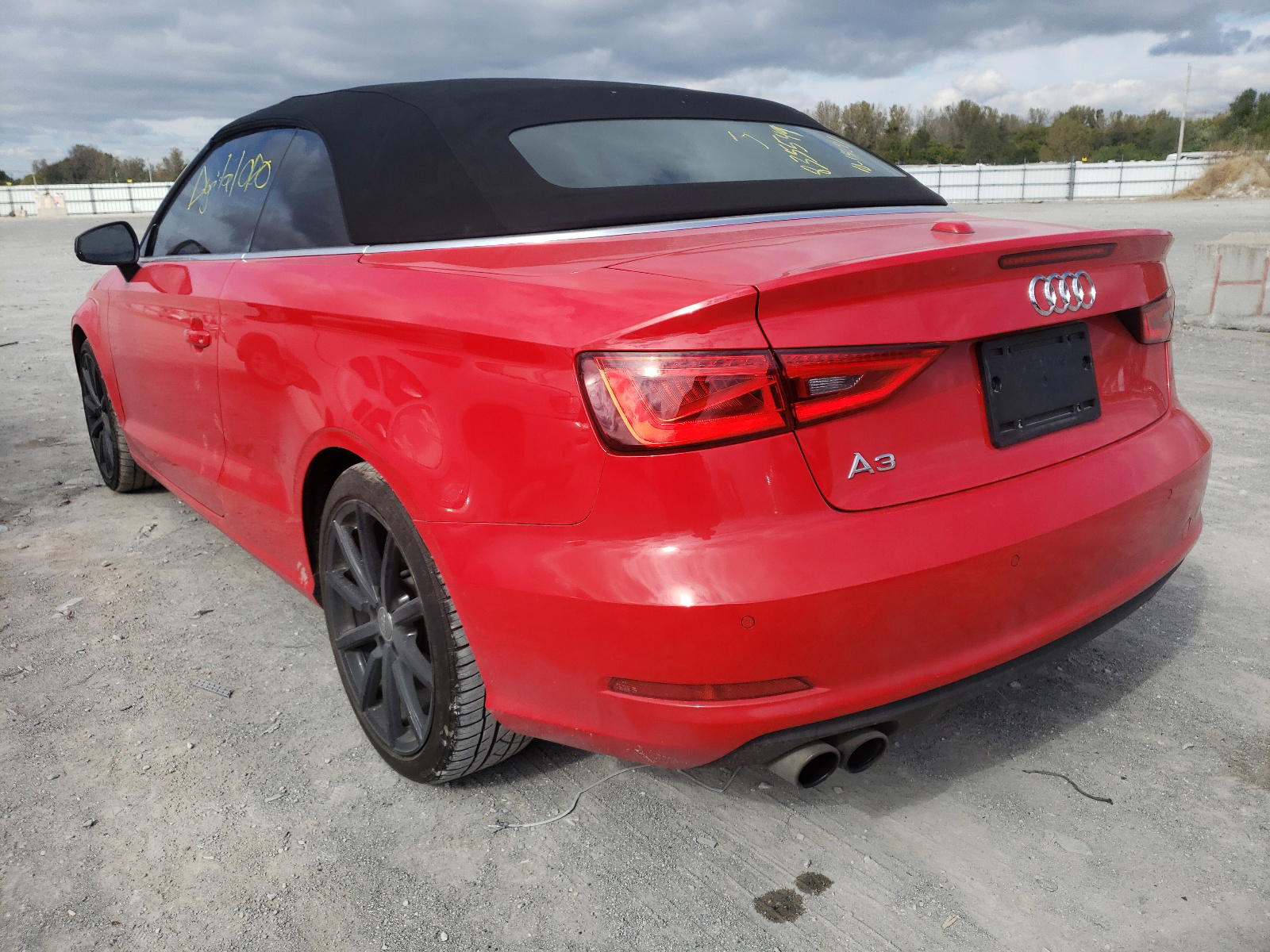 Photo 3 from auction – 2016 AUDI A3 PREMIUM with VIN WAU67LFF8G1074240