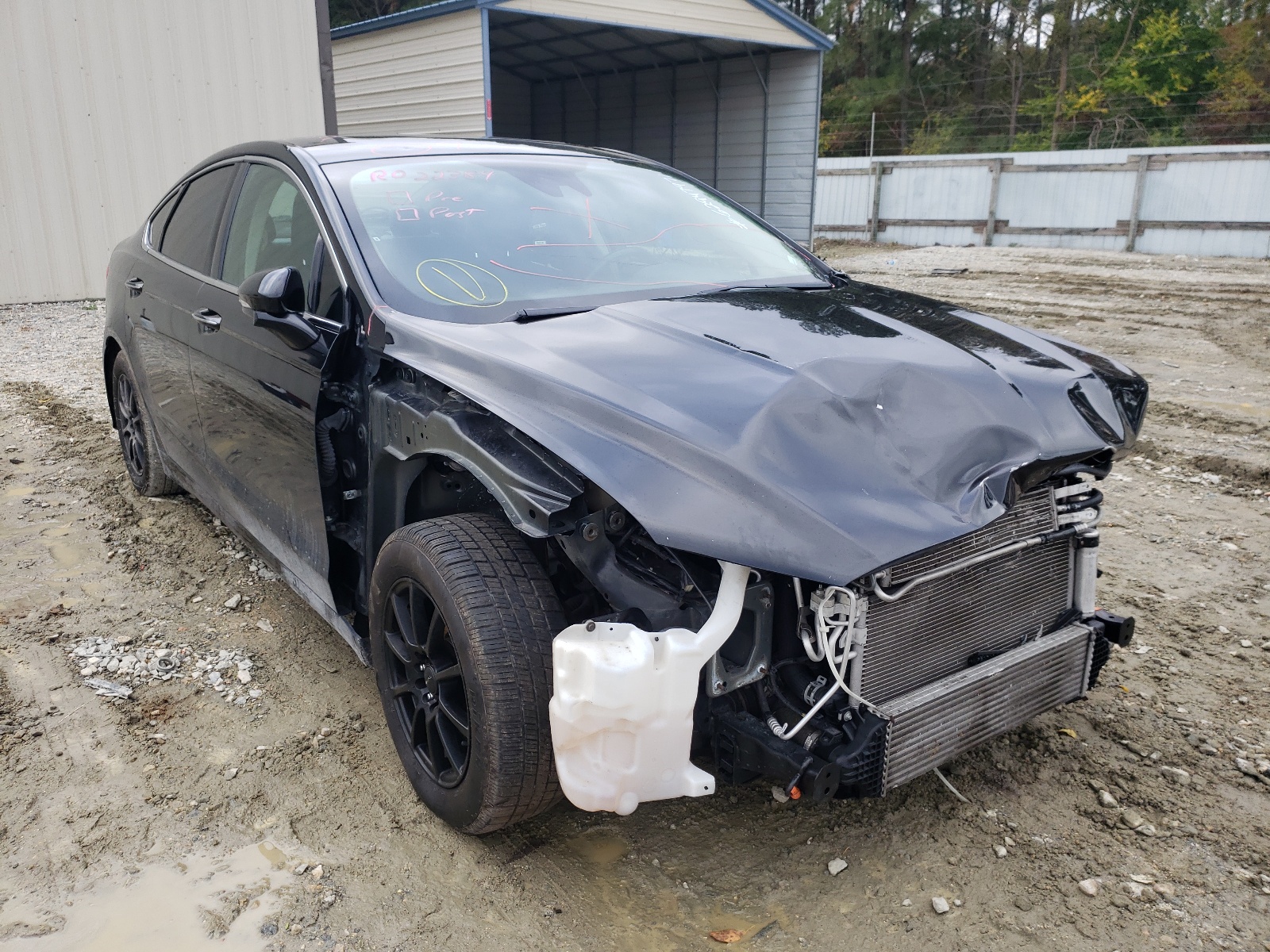 FORD FUSION TIT 2019 with VIN 3FA6P0K96KR234332 - Photo from auction