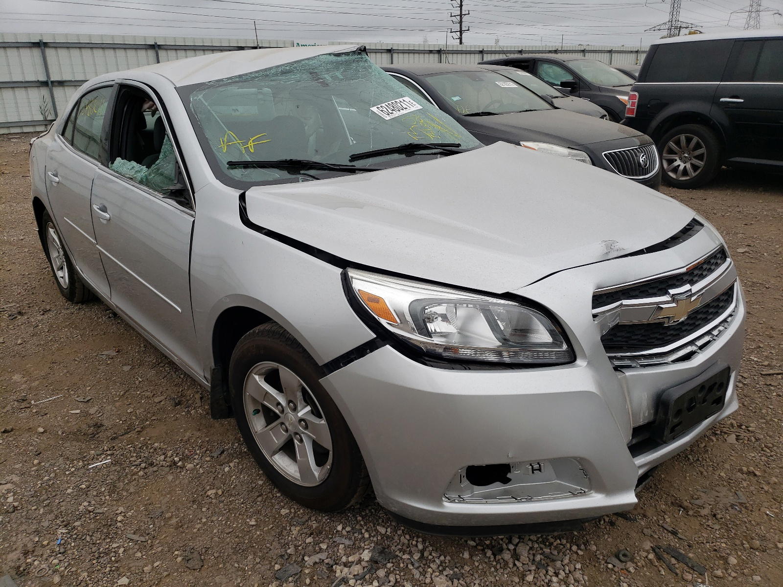 CHEVROLET MALIBU LS 2013 with VIN 1G11B5SA7DF258951 - Photo from auction