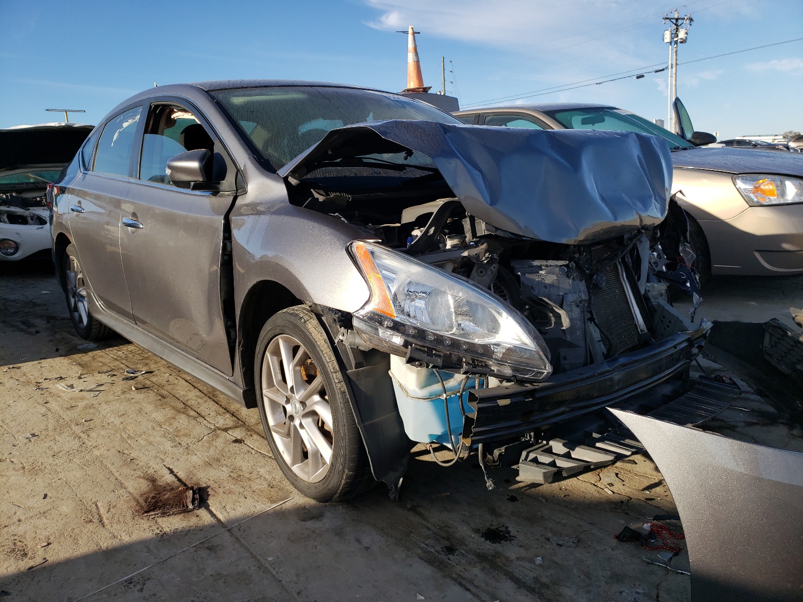 Photo 1 from auction – 2015 NISSAN SENTRA S with VIN 3N1AB7AP8FY243754
