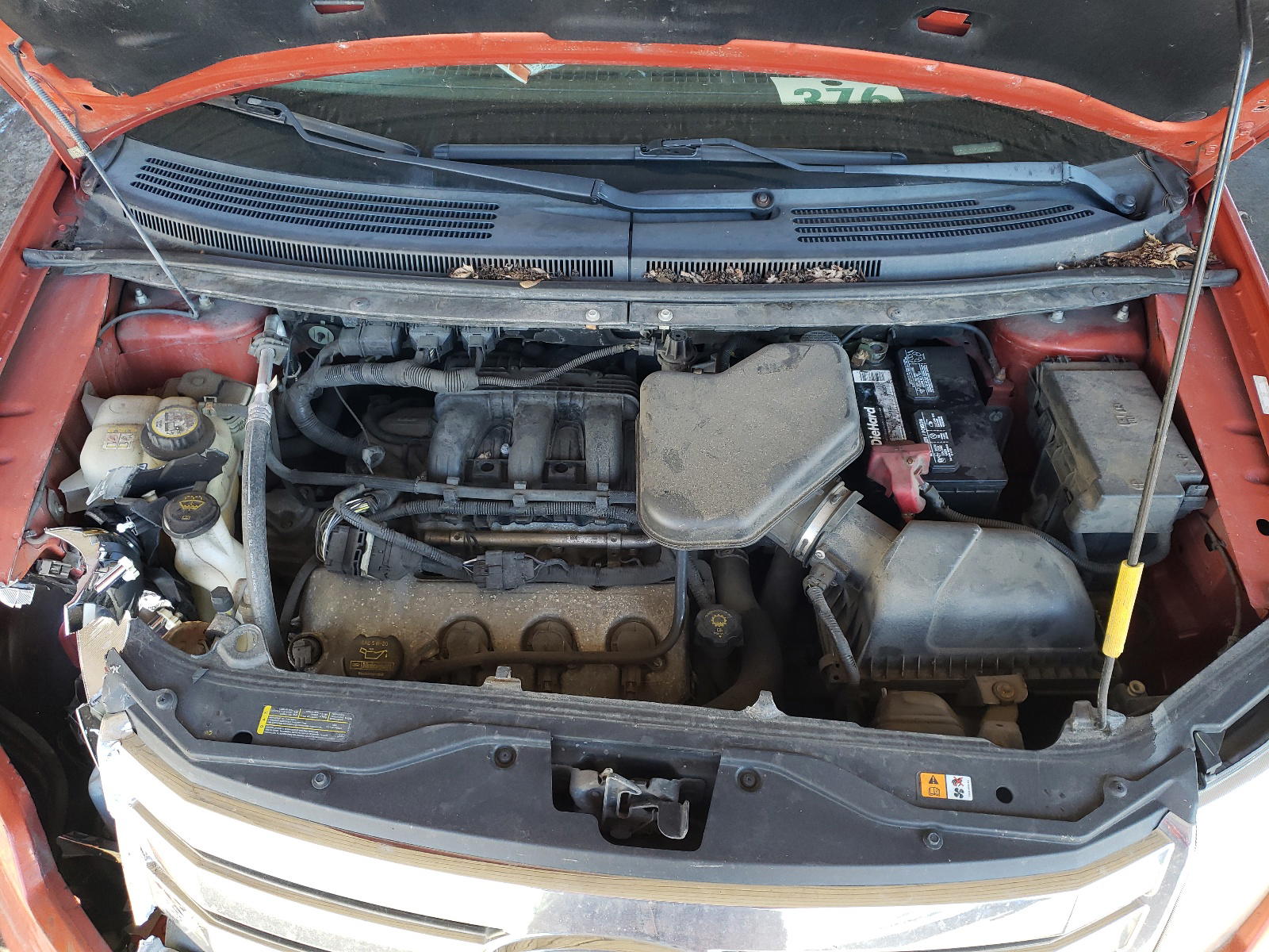 Photo 7 from auction – 2008 FORD EDGE SEL with VIN 2FMDK38C48BB12074