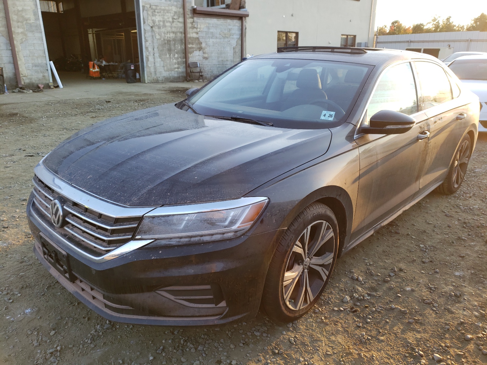 Photo 2 from auction – 2021 VOLKSWAGEN PASSAT SE with VIN 1VWSA7A39MC007666
