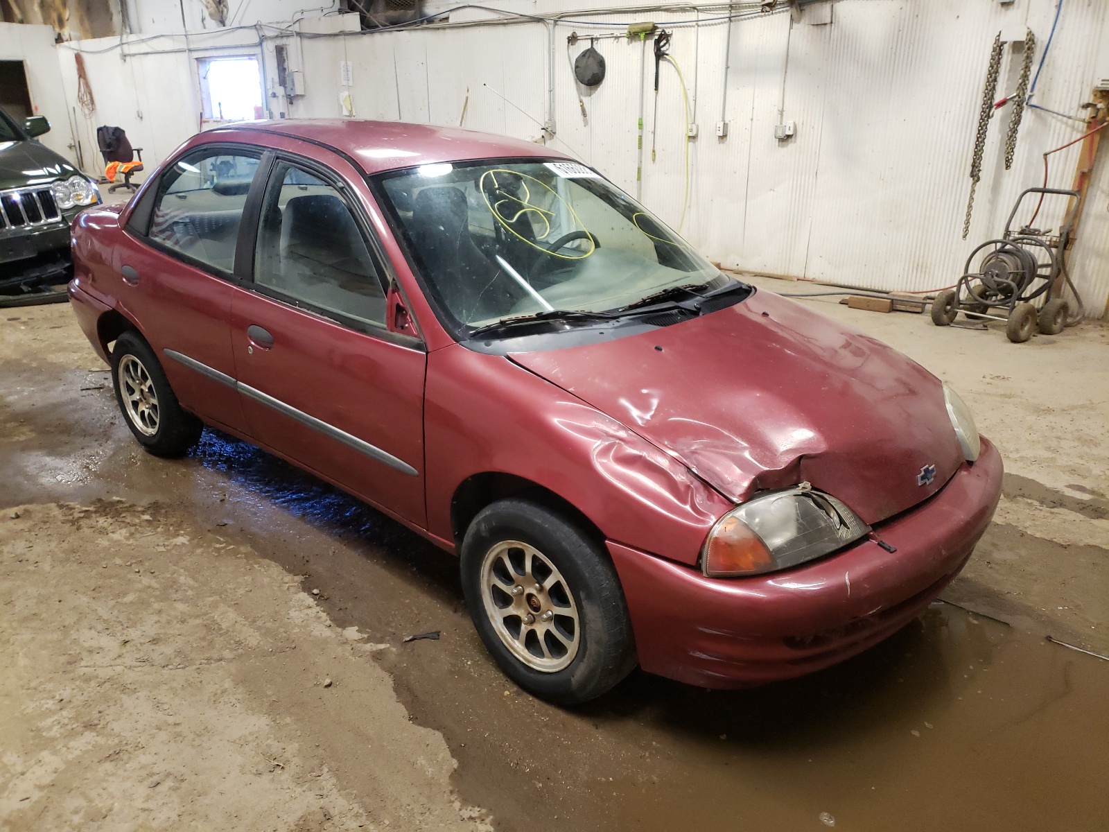 CHEVROLET METRO LSI 2001 with VIN 2C1MR522716709887 - Photo from auction