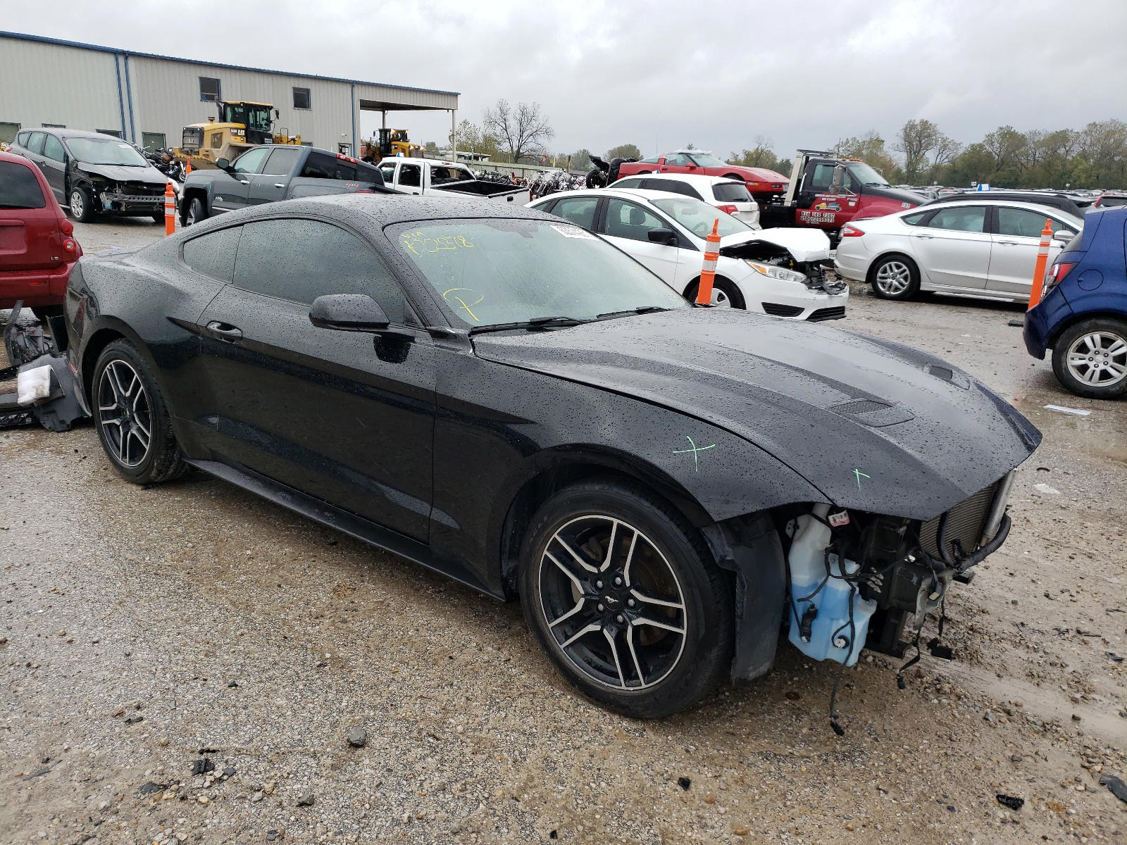 FORD MUSTANG 2018 with VIN 1FA6P8TH8J5122878 - Photo from auction