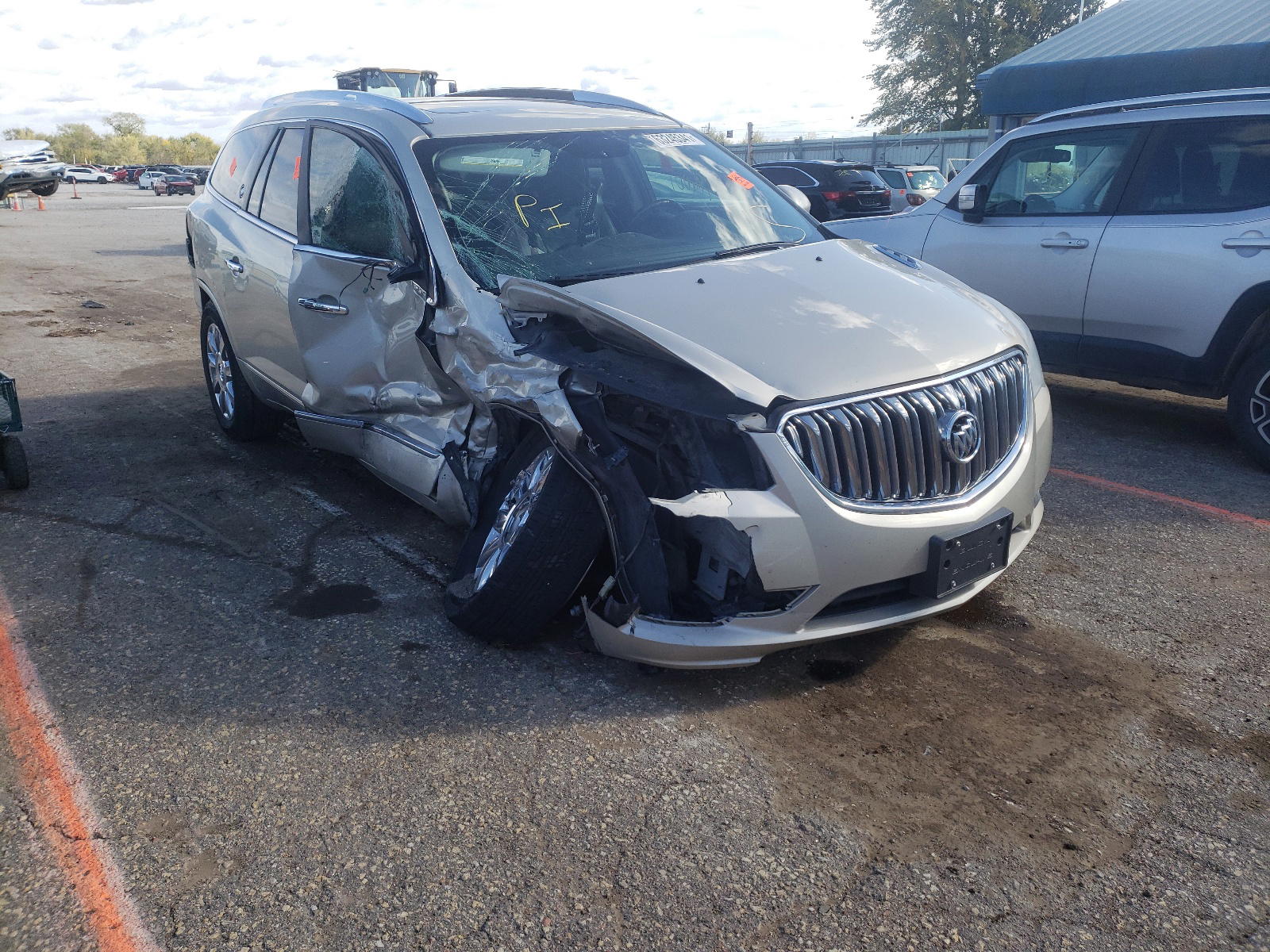 BUICK ENCLAVE 2013 with VIN 5GAKVCKD6DJ232924 - Photo from auction