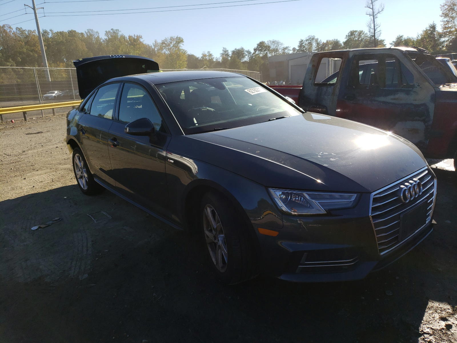 AUDI A4 PREMIUM 2018 with VIN WAUKMAF4XJA173028 - Photo from auction