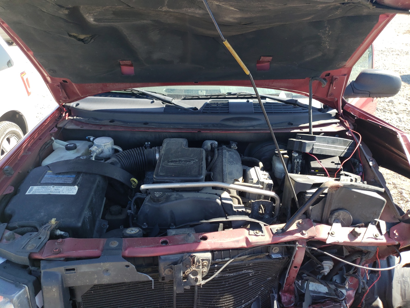 Photo 7 from auction – 2004 CHEVROLET TRAILBLAZE with VIN 1GNDT13S942200999