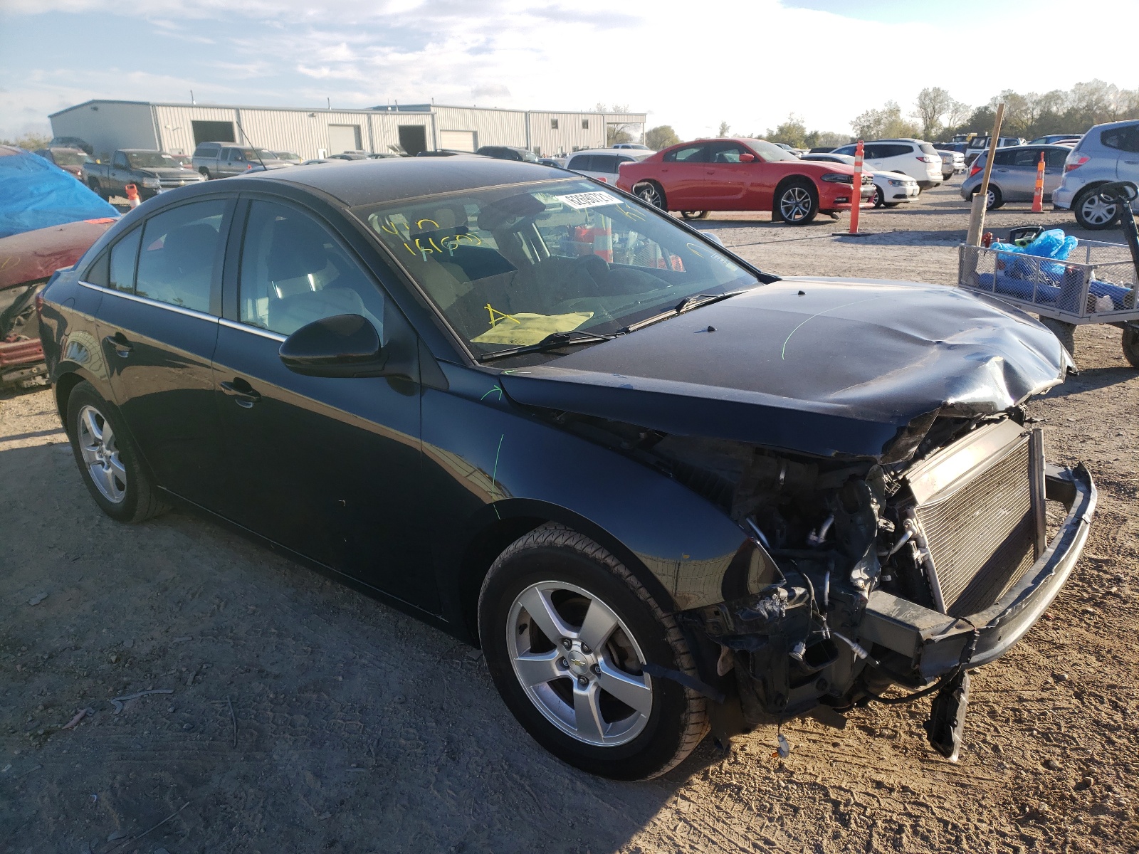 CHEVROLET CRUZE LT 2015 with VIN 1G1PC5SB0F7161605 - Photo from auction