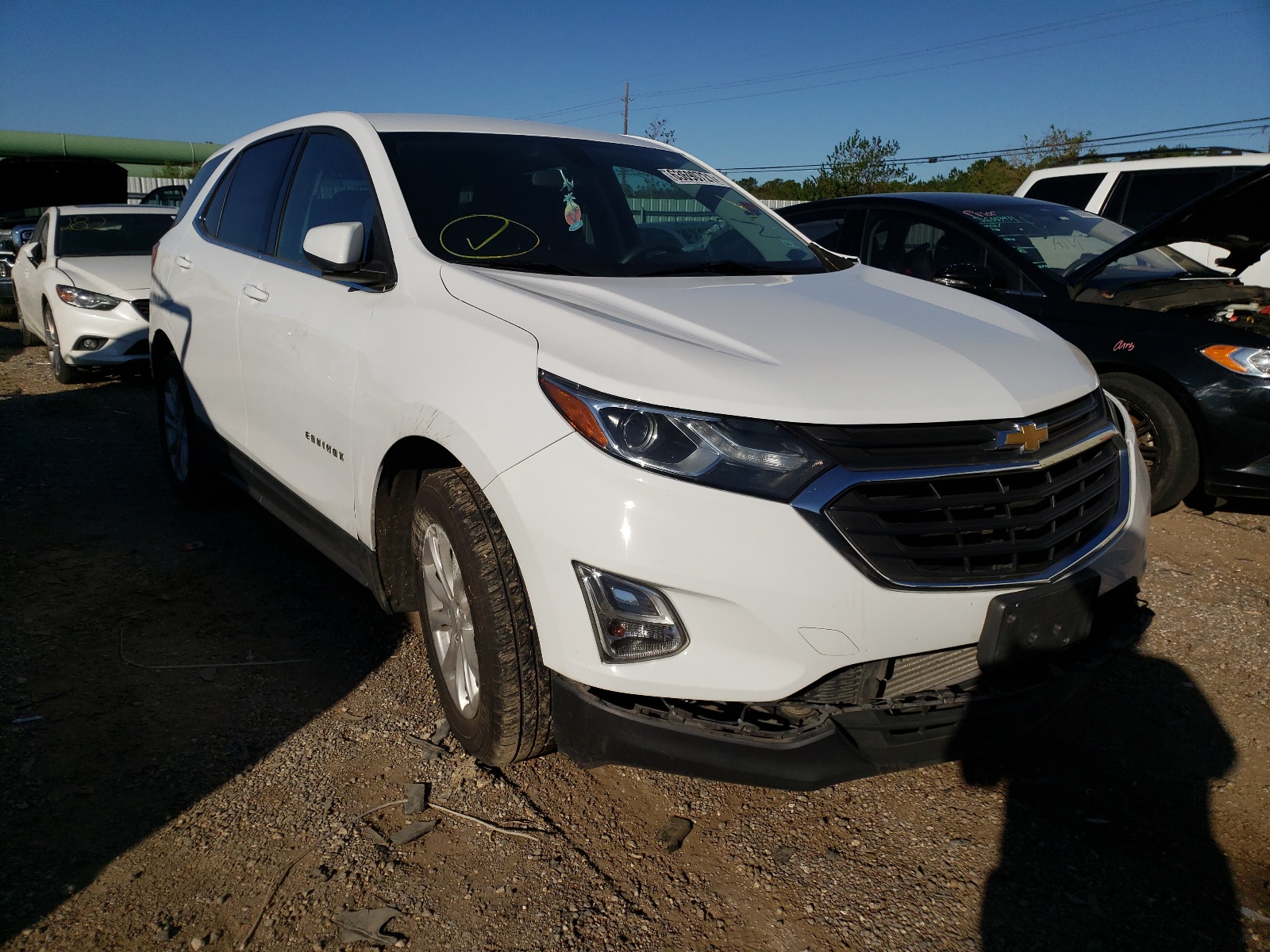 Photo 1 from auction – 2018 CHEVROLET EQUINOX LT with VIN 3GNAXJEV1JL163858