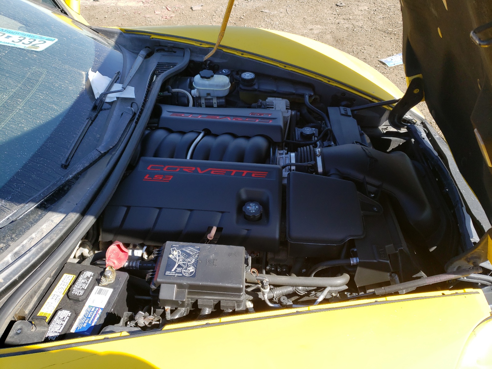 Photo 7 from auction – 2009 CHEVROLET CORVETTE with VIN 1G1YY36W595200244