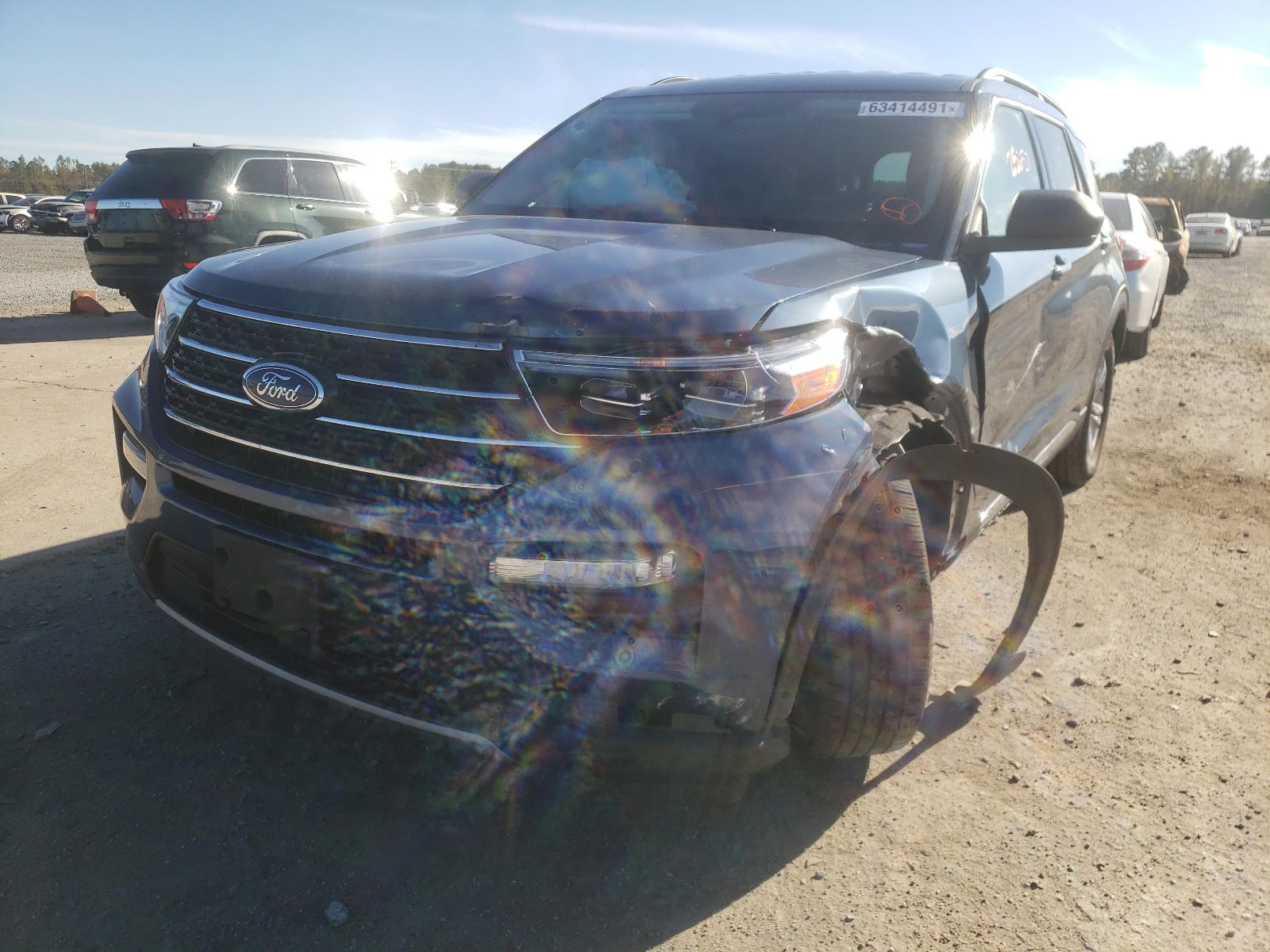 Photo 2 from auction – 2020 FORD EXPLORER X with VIN 1FMSK7DH1LGA76474