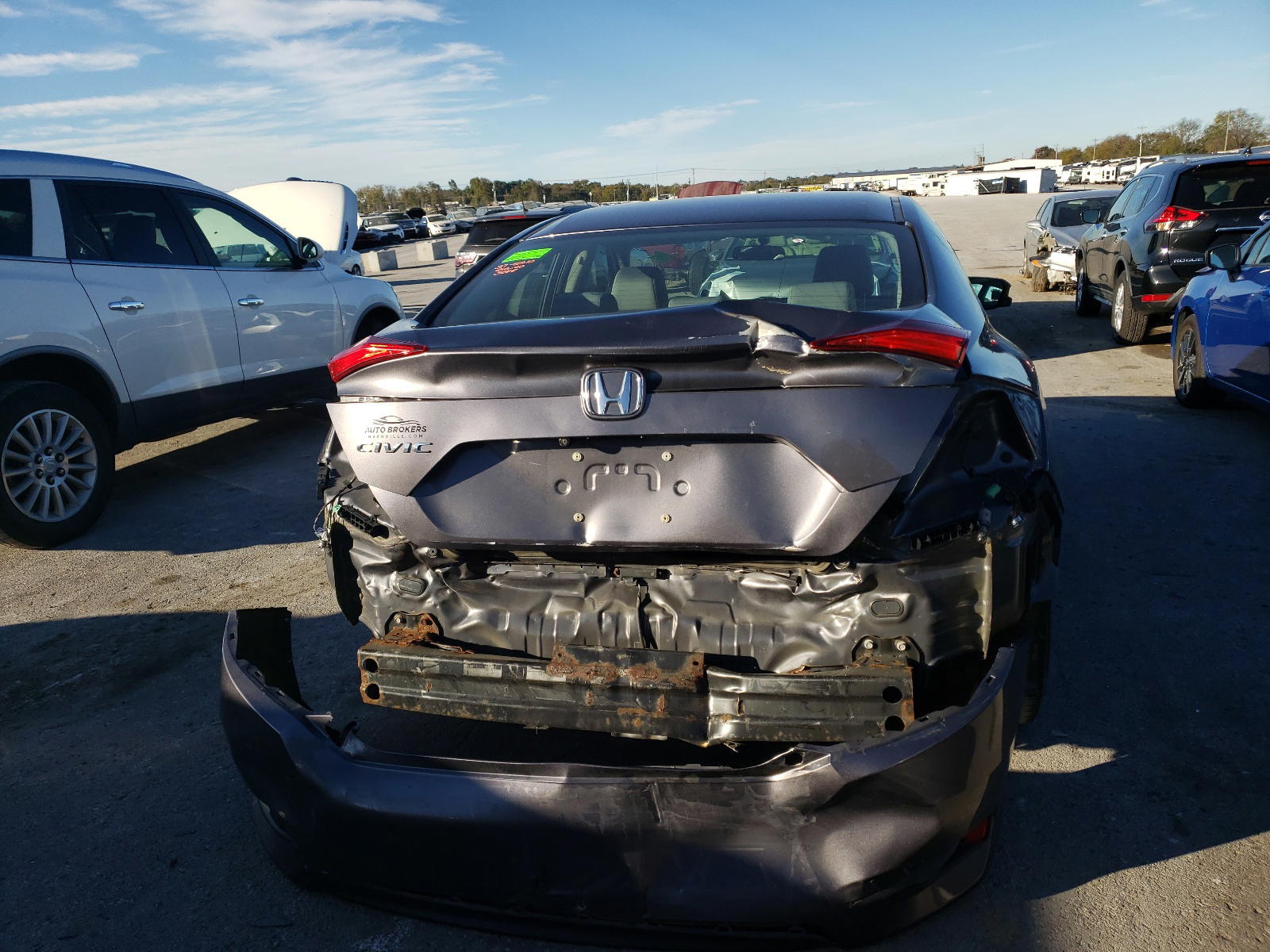 Photo 9 from auction – 2016 HONDA CIVIC EX with VIN 19XFC2F76GE027920