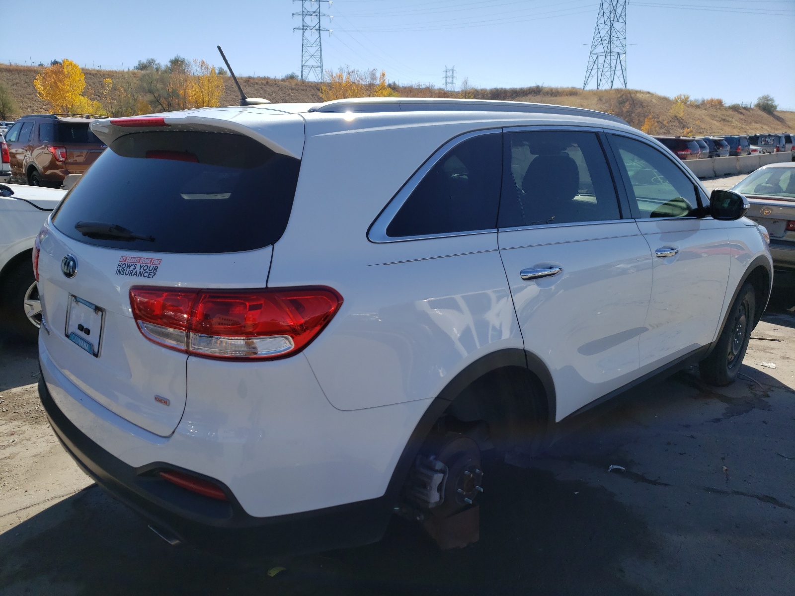 Photo 4 from auction – 2016 KIA SORENTO LX with VIN 5XYPG4A34GG147128