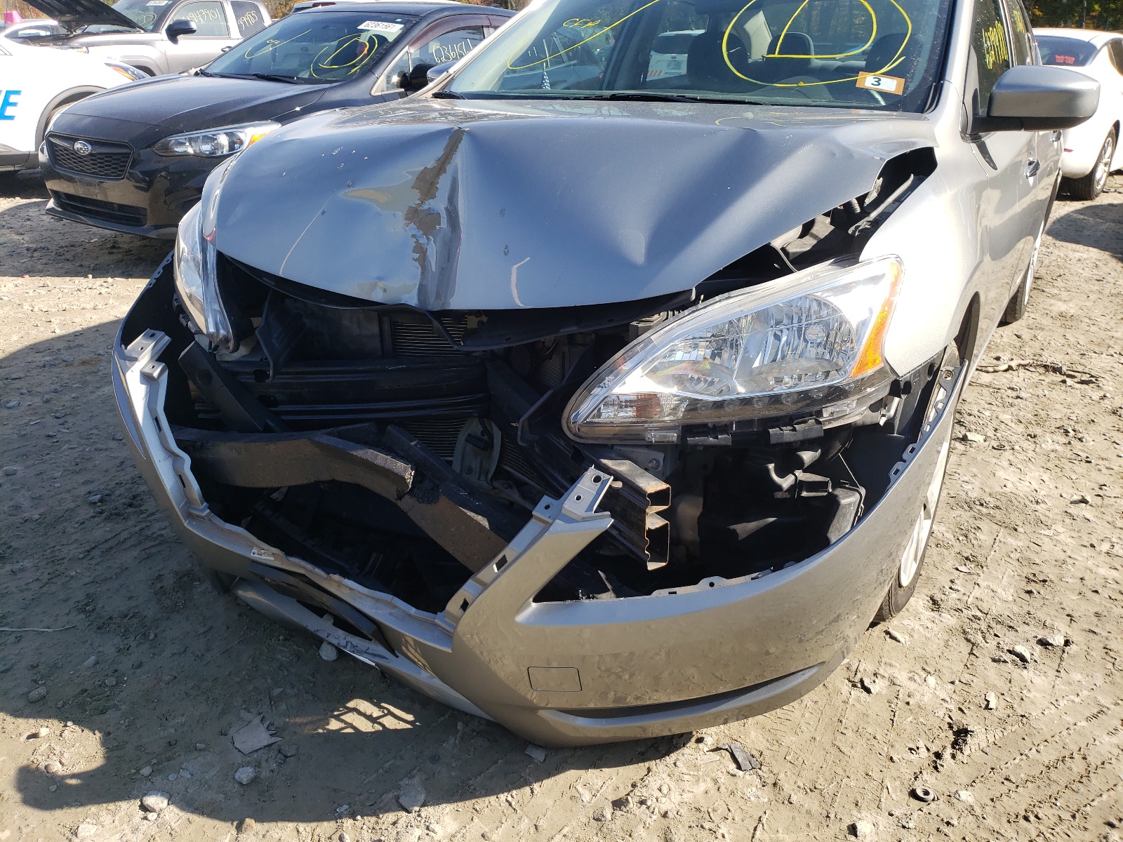 Photo 9 from auction – 2013 NISSAN SENTRA S with VIN 3N1AB7AP7DL714920