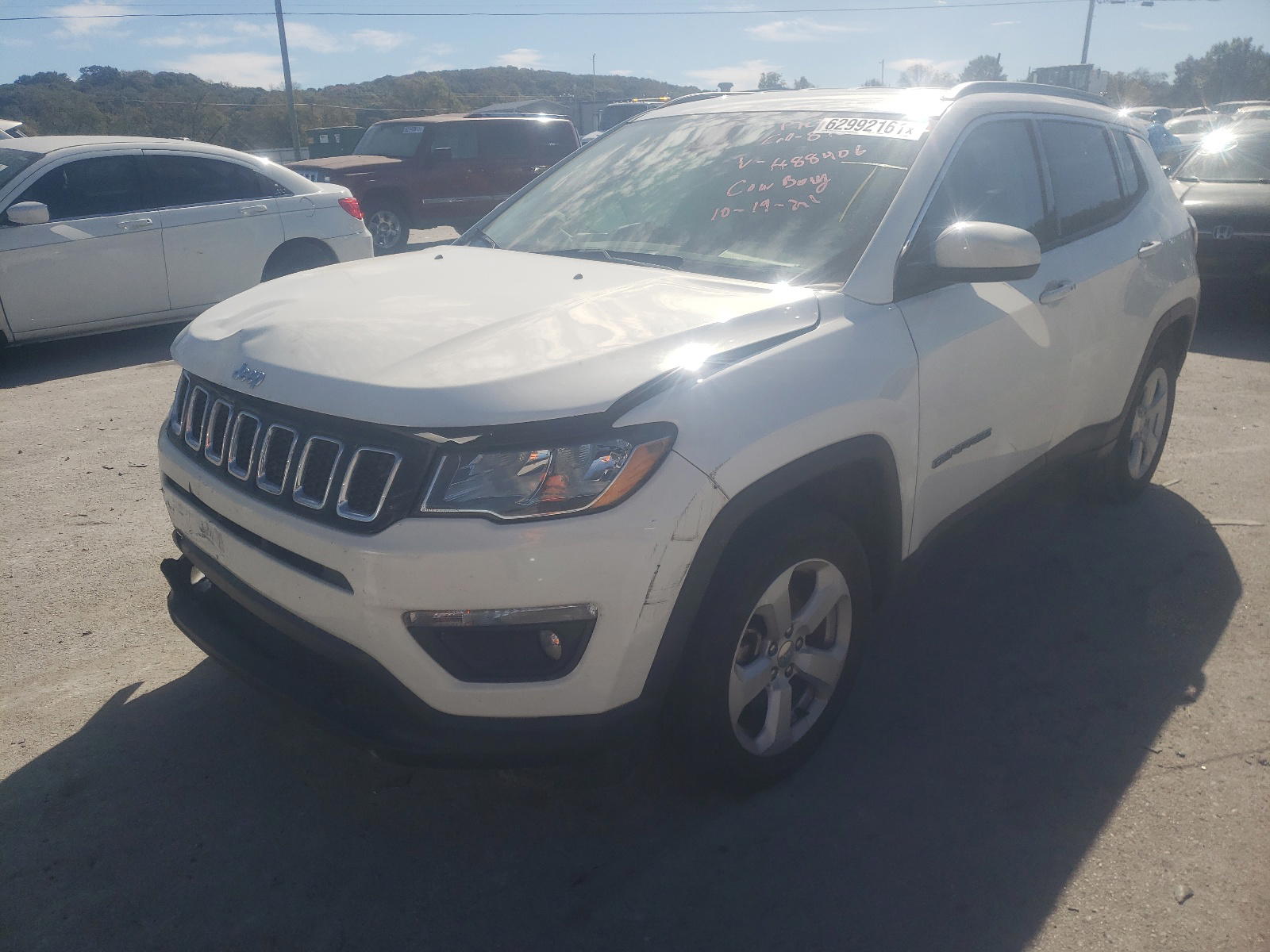 Photo 2 from auction – 2018 JEEP COMPASS LA with VIN 3C4NJCBB0JT488406