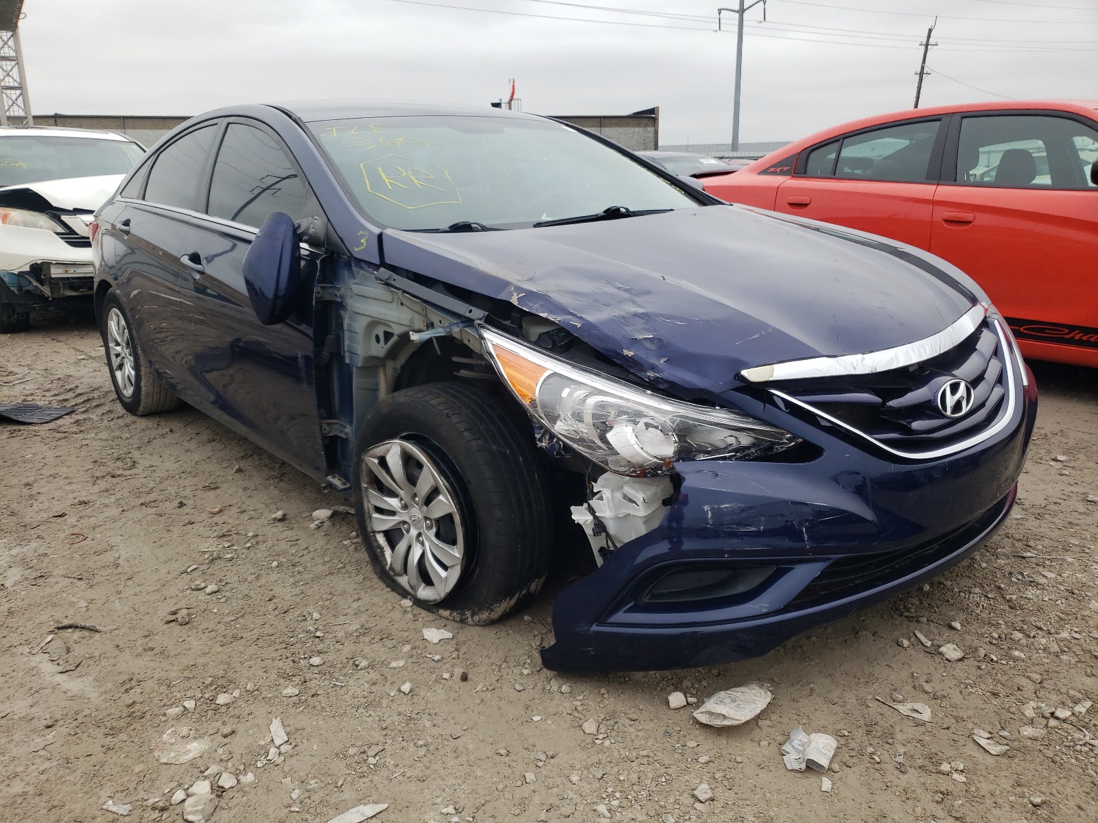 Photo 1 from auction – 2012 HYUNDAI SONATA GLS with VIN 5NPEB4AC1CH320578