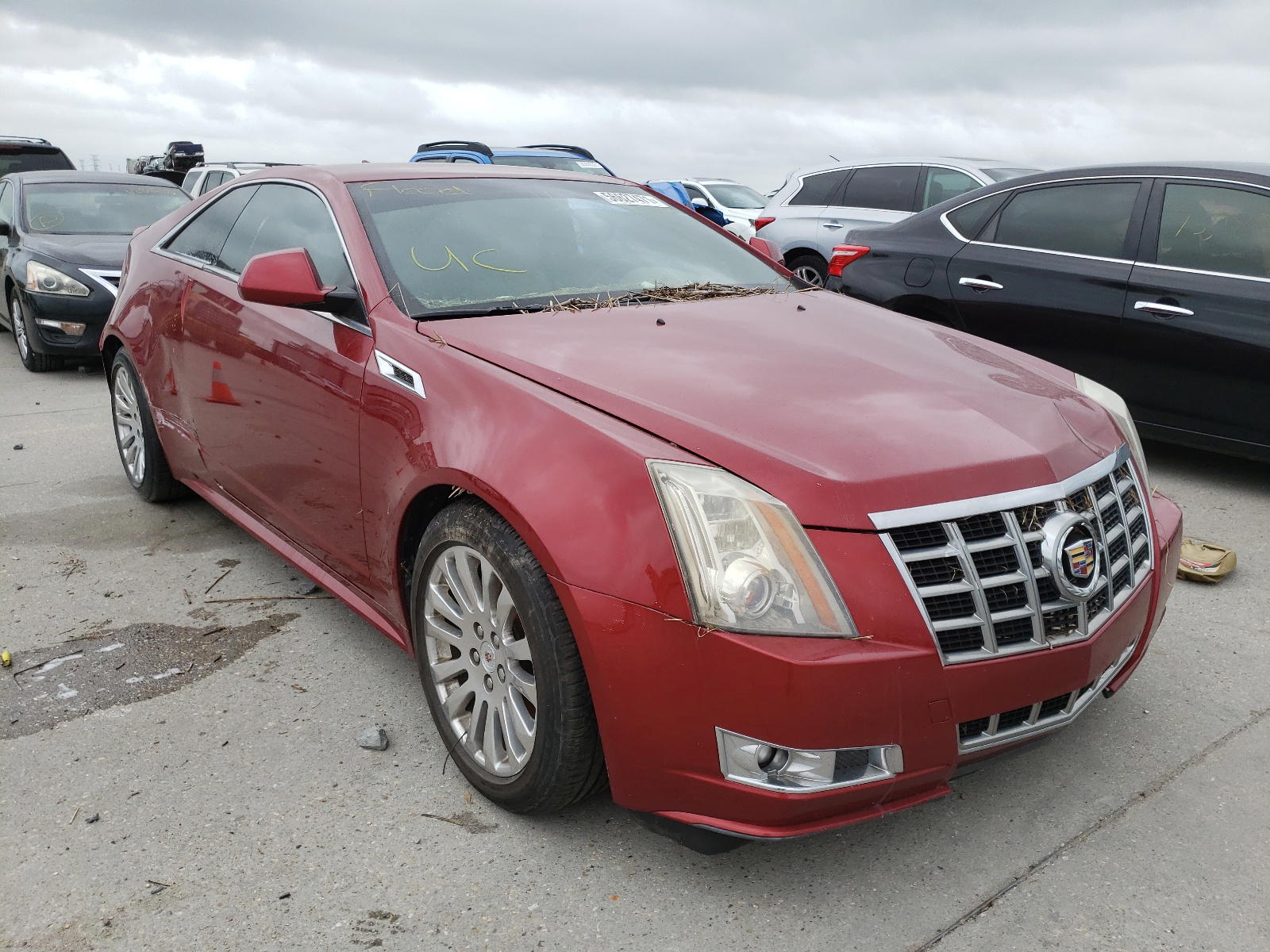 CADILLAC CTS PERFOR 2014 with VIN 1G6DC1E33E0109158 - Photo from auction