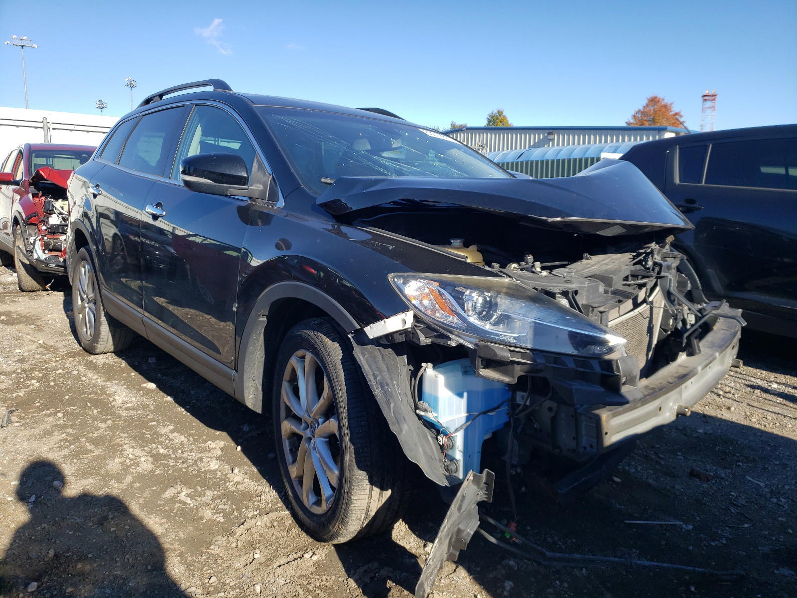MAZDA CX-9 GRAND 2013 with VIN JM3TB3DV2D0407829 - Photo from auction