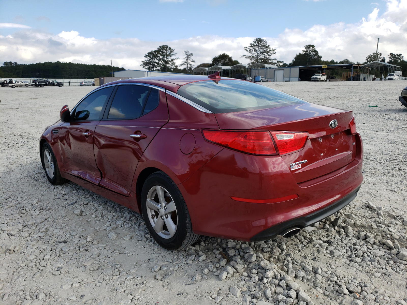 Photo 3 from auction – 2015 KIA OPTIMA LX with VIN 5XXGM4A74FG350146