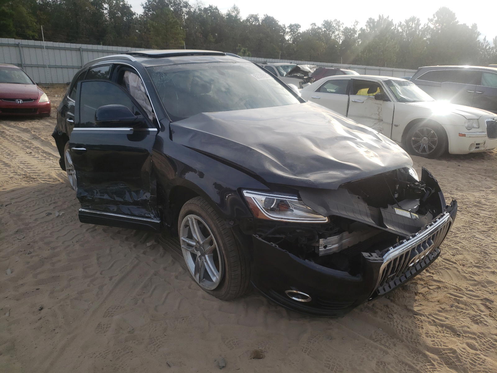 AUDI Q5 PREMIUM 2017 with VIN WA1C2AFP8HA080486 - Photo from auction