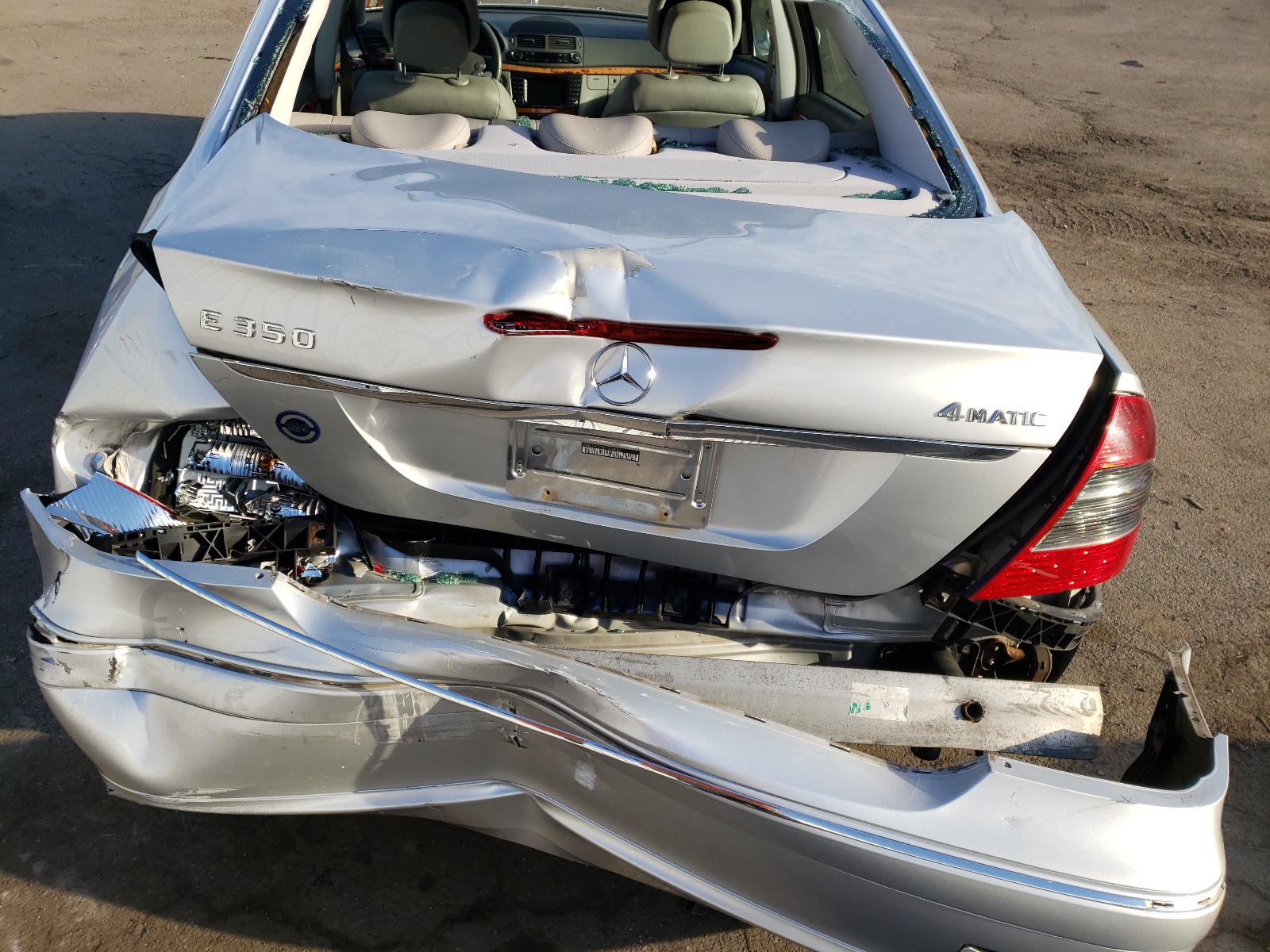 Photo 9 from auction – 2008 MERCEDES-BENZ E350 with VIN WDBUF87X38B244953