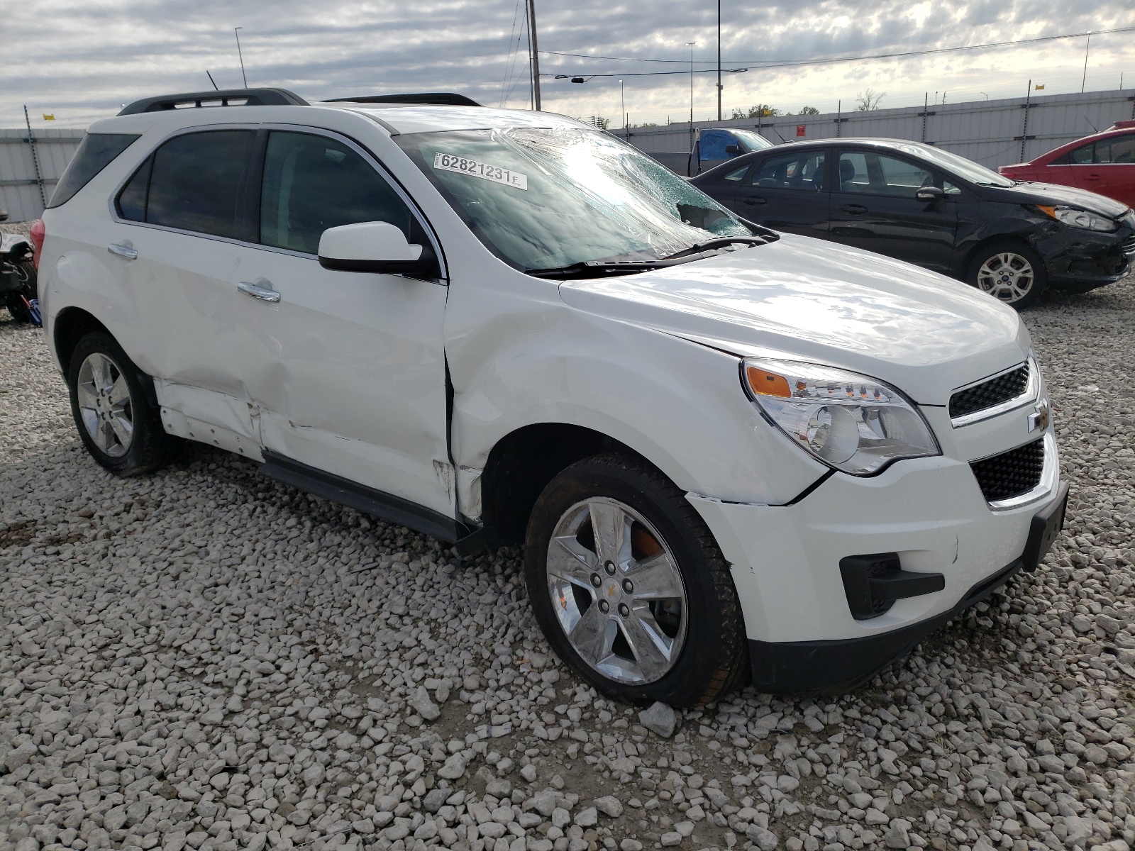 CHEVROLET EQUINOX LT 2013 with VIN 2GNALDEK4D6198602 - Photo from auction