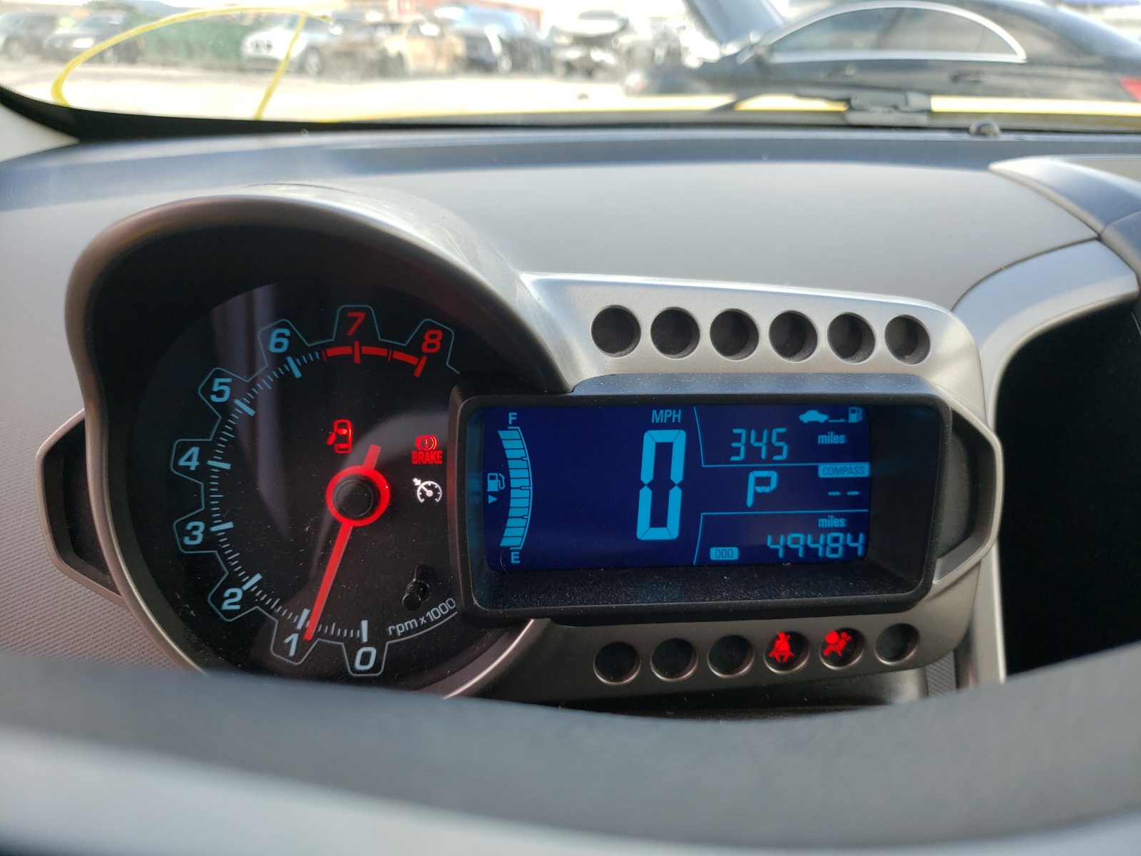 Photo 8 from auction – 2015 CHEVROLET SONIC LT with VIN 1G1JC6SH3F4180084