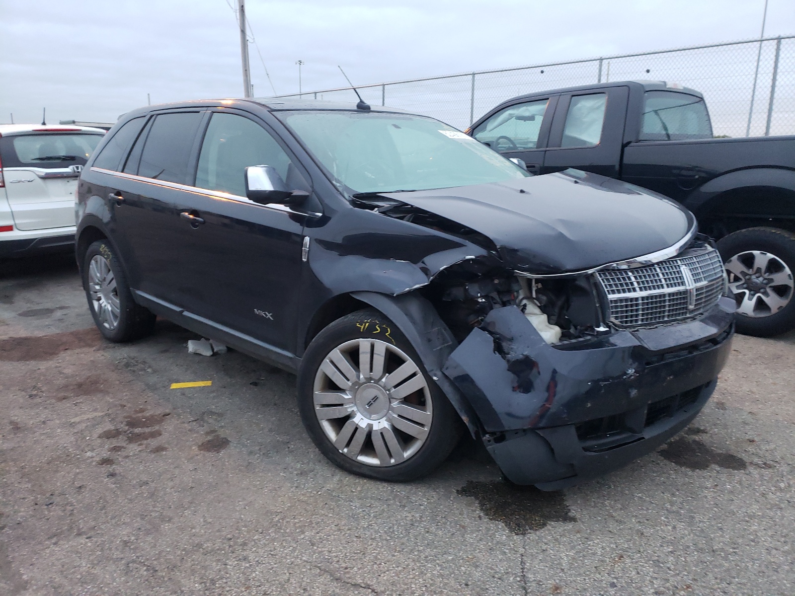 LINCOLN MKX 2008 with VIN 2LMDU88C88BJ20853 - Photo from auction