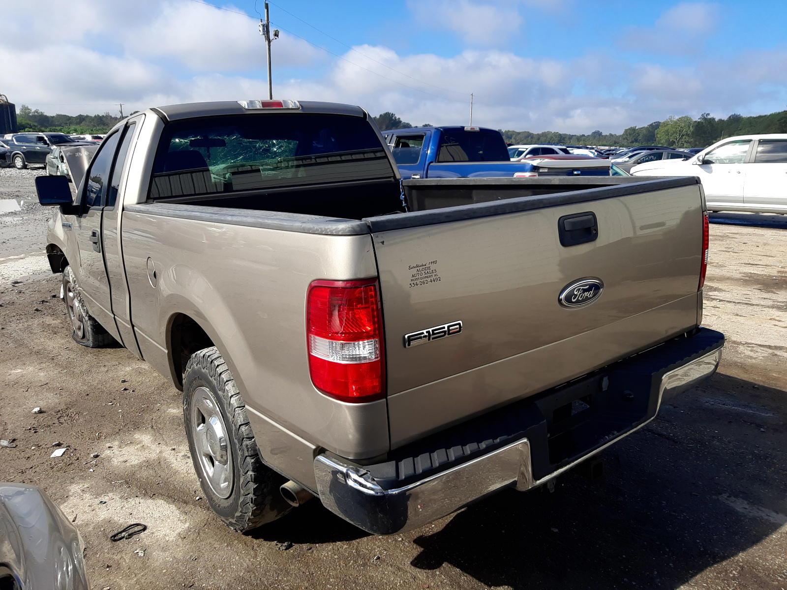 Photo 3 from auction – 2005 FORD F150 with VIN 1FTRF12W05NB46423