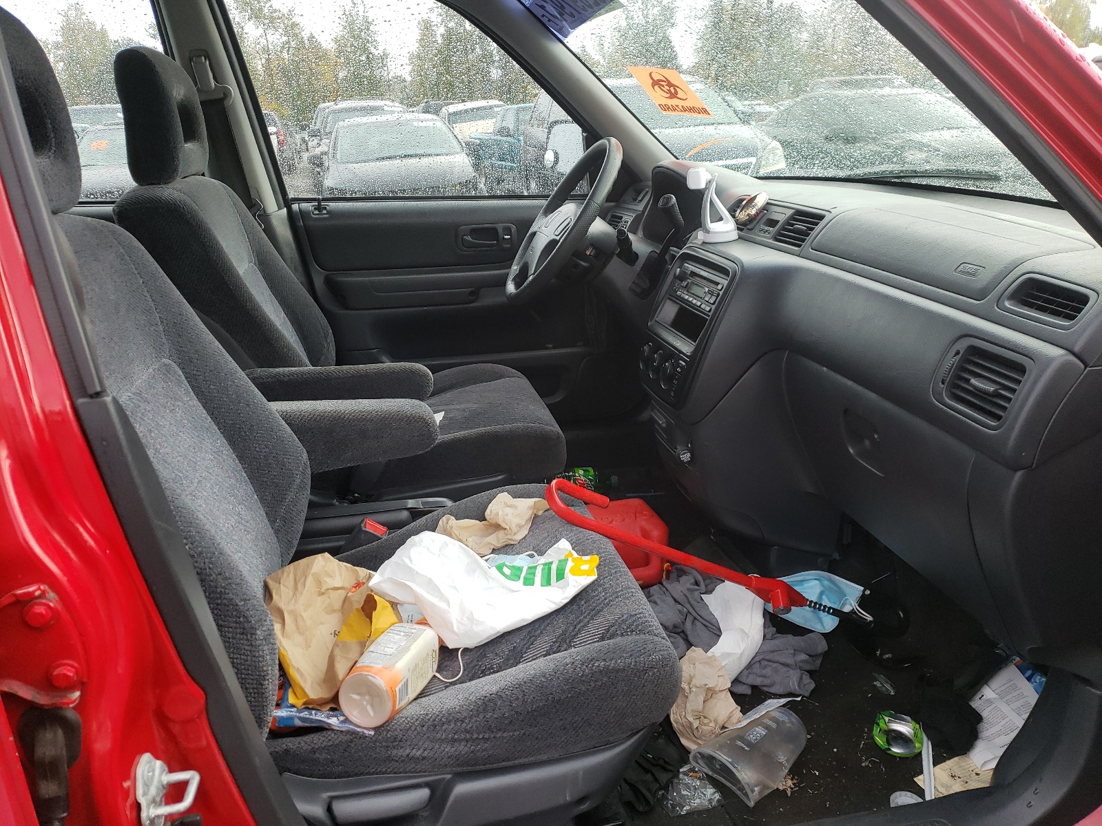 Photo 5 from auction – 2001 HONDA CR-V LX with VIN JHLRD28441C006210