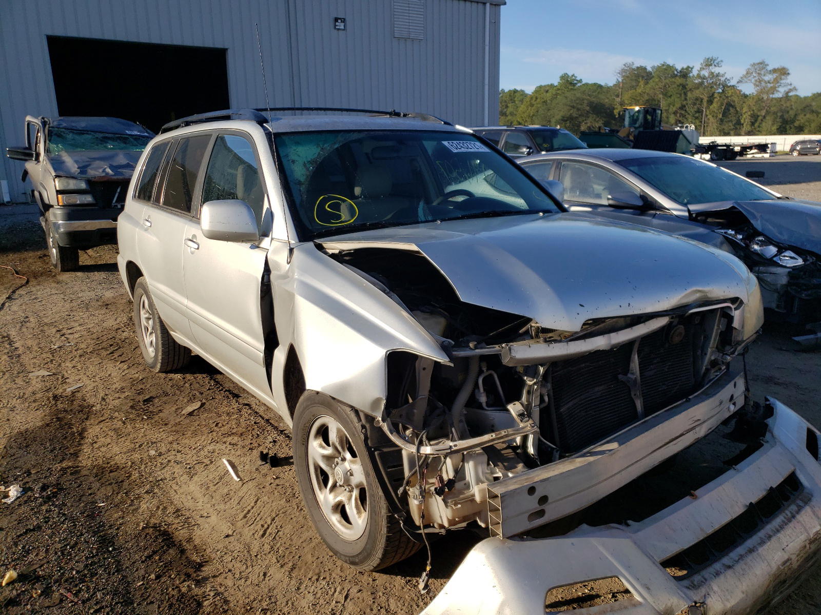 TOYOTA HIGHLANDER 2004 with VIN JTEDD21A940102066 - Photo from auction
