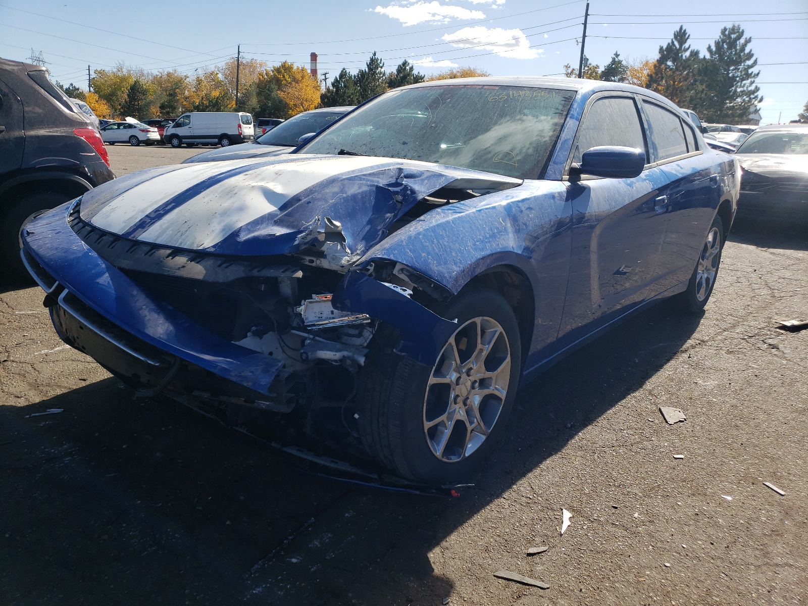 Photo 2 from auction – 2015 DODGE CHARGER SX with VIN 2C3CDXJG1FH742440