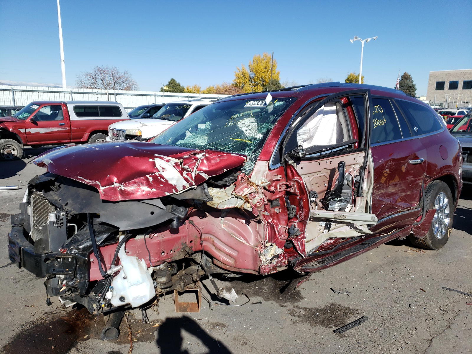 Photo 2 from auction – 2016 BUICK ENCLAVE with VIN 5GAKVBKD7GJ285663
