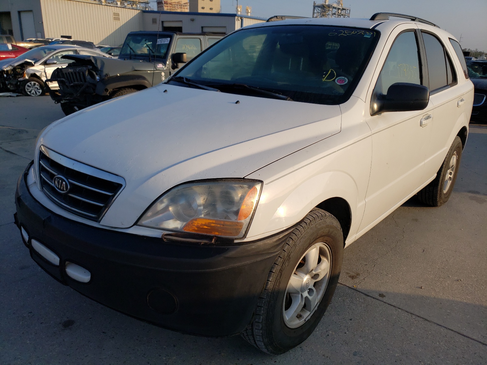 Photo 2 from auction – 2008 KIA SORENTO EX with VIN KNDJD735485849118