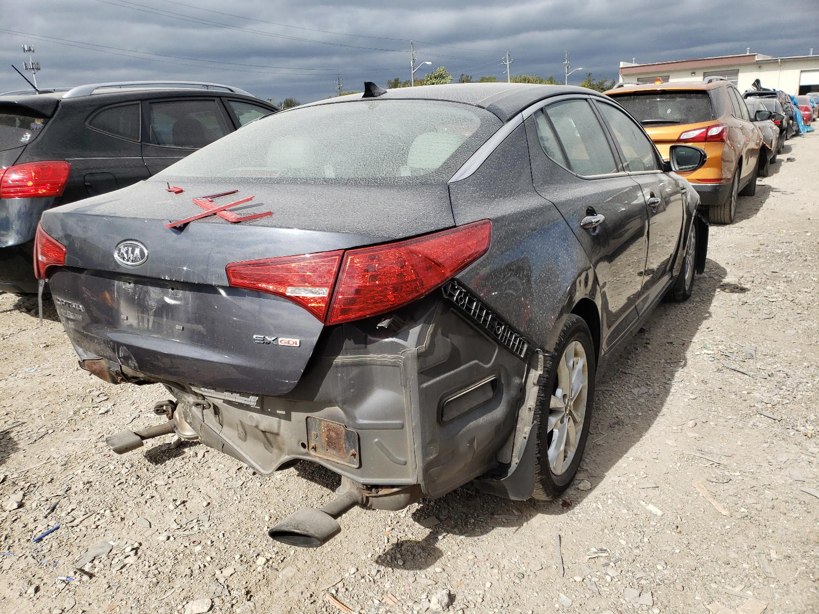Photo 4 from auction – 2011 KIA OPTIMA EX with VIN KNAGN4A77B5183077