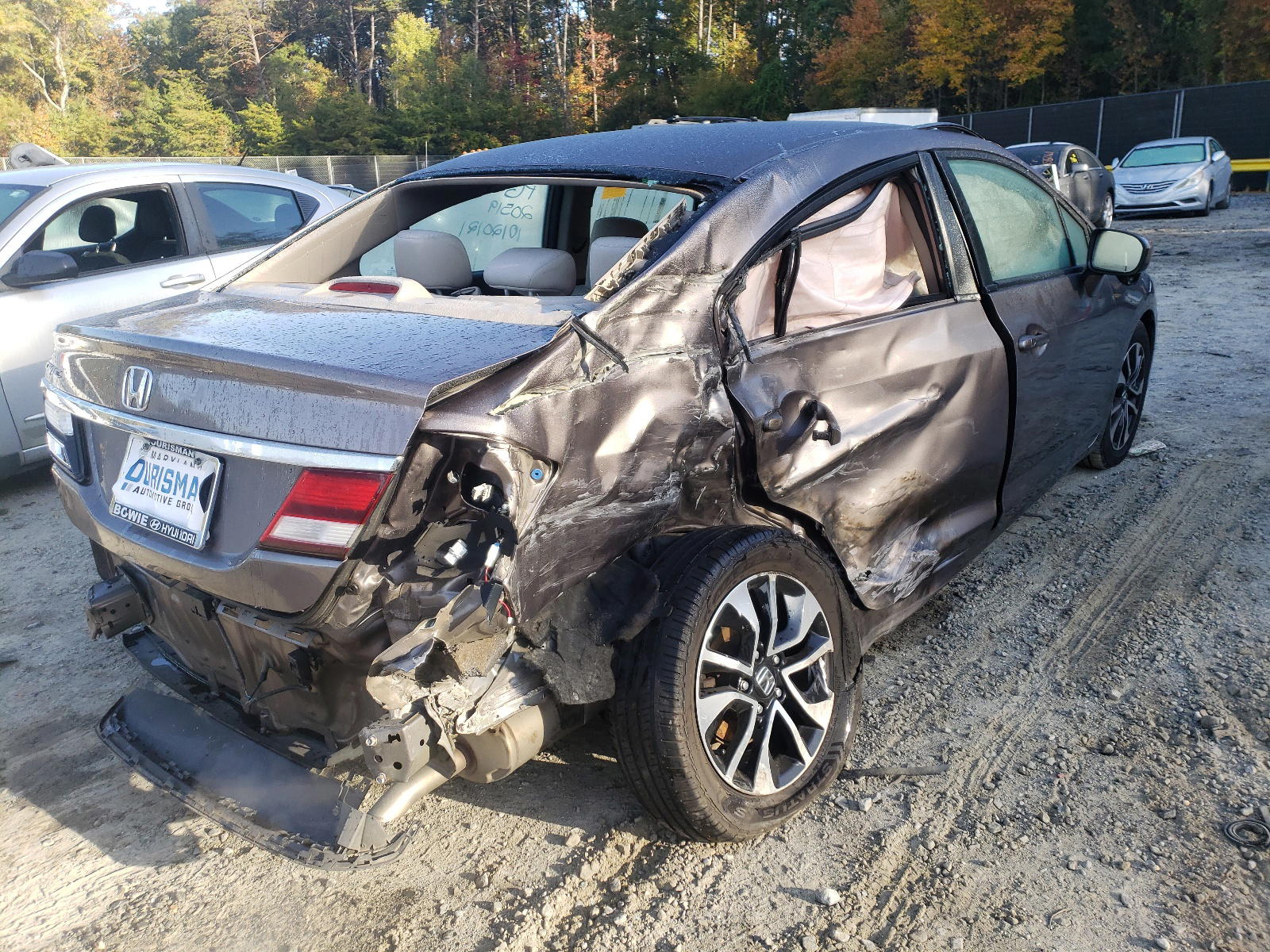 Photo 4 from auction – 2015 HONDA CIVIC EX with VIN 19XFB2F84FE291339