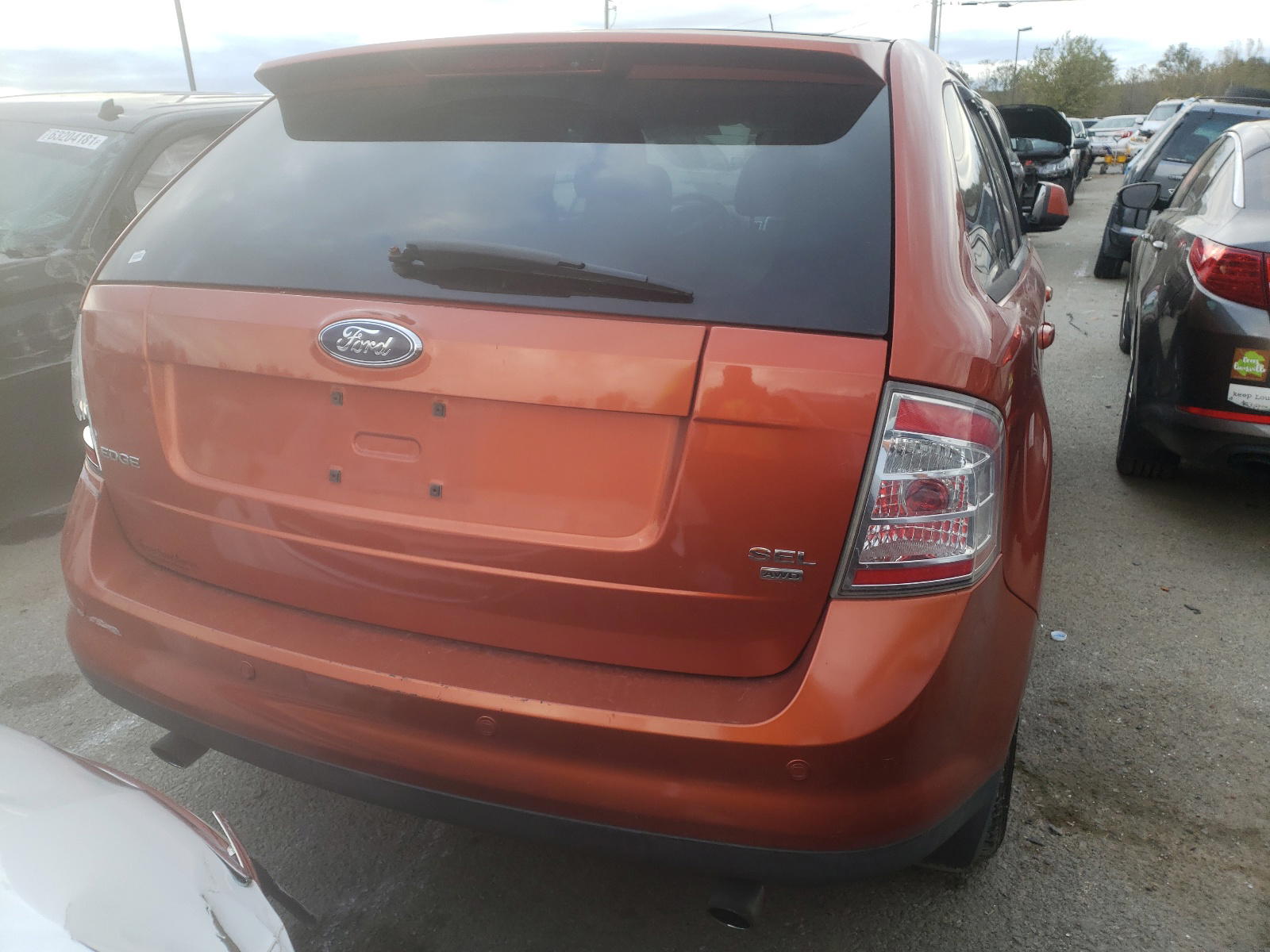 Photo 4 from auction – 2007 FORD EDGE SEL P with VIN 2FMDK49C87BA99297