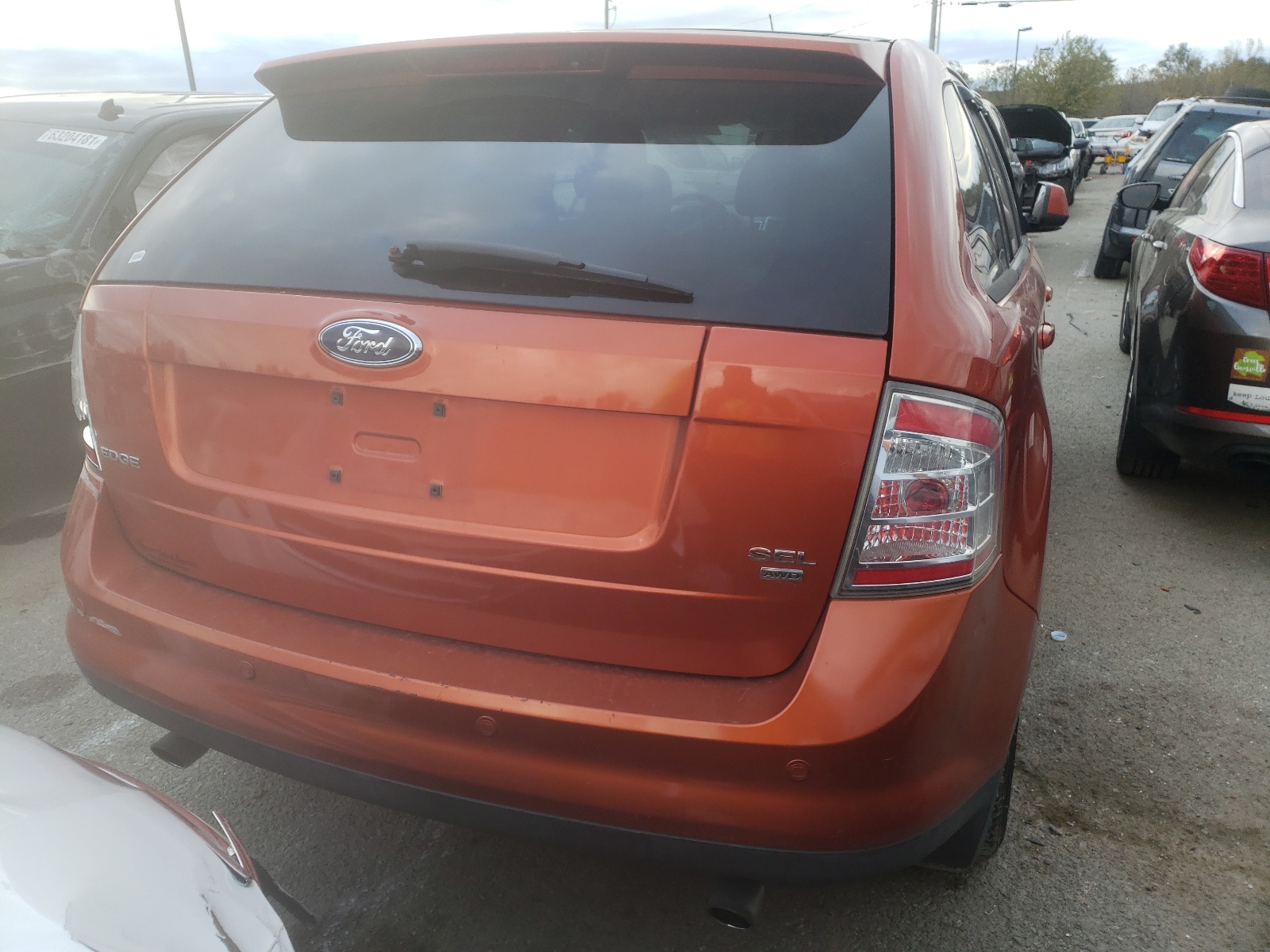 Фото 4 с аукциона – 2007 FORD EDGE SEL P с VIN 2FMDK49C87BA99297