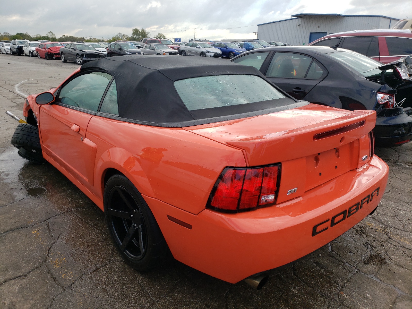 Photo 3 from auction – 2004 FORD MUSTANG CO with VIN 1FAFP49Y64F217177