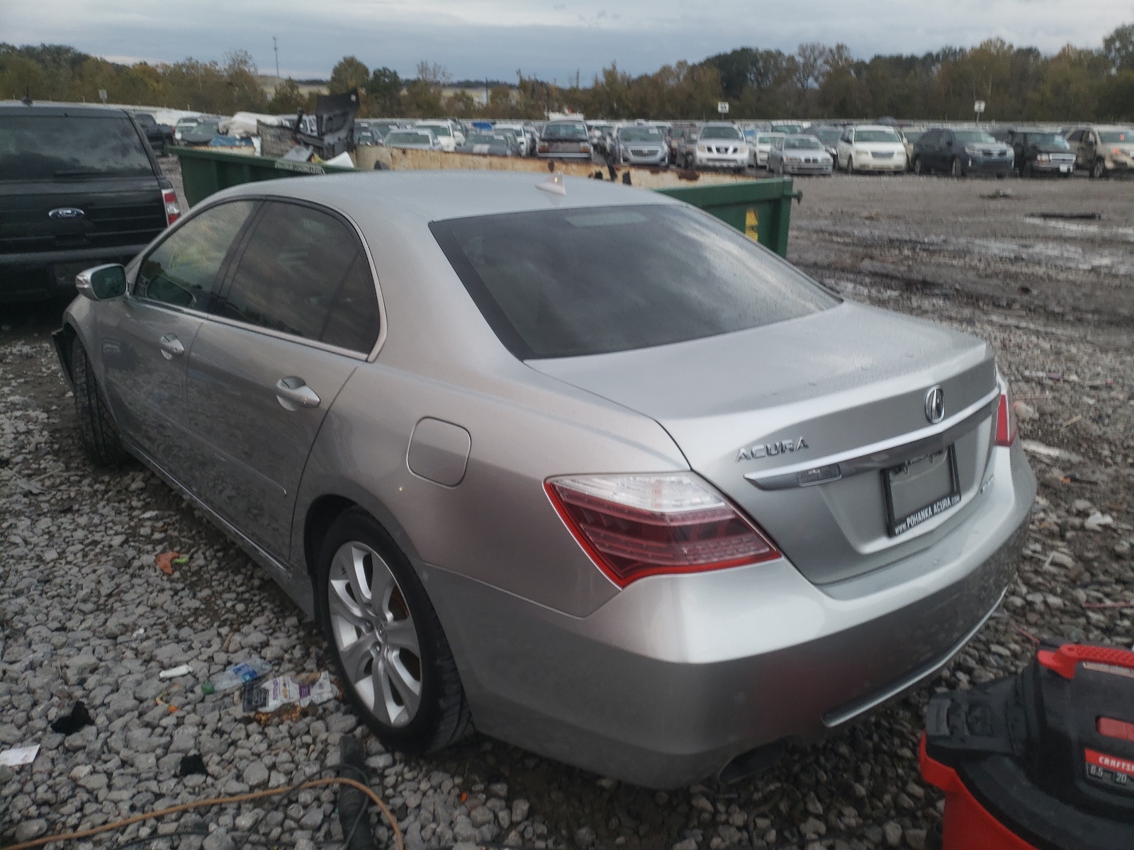 Photo 3 from auction – 2009 ACURA RL with VIN JH4KB26629C000795