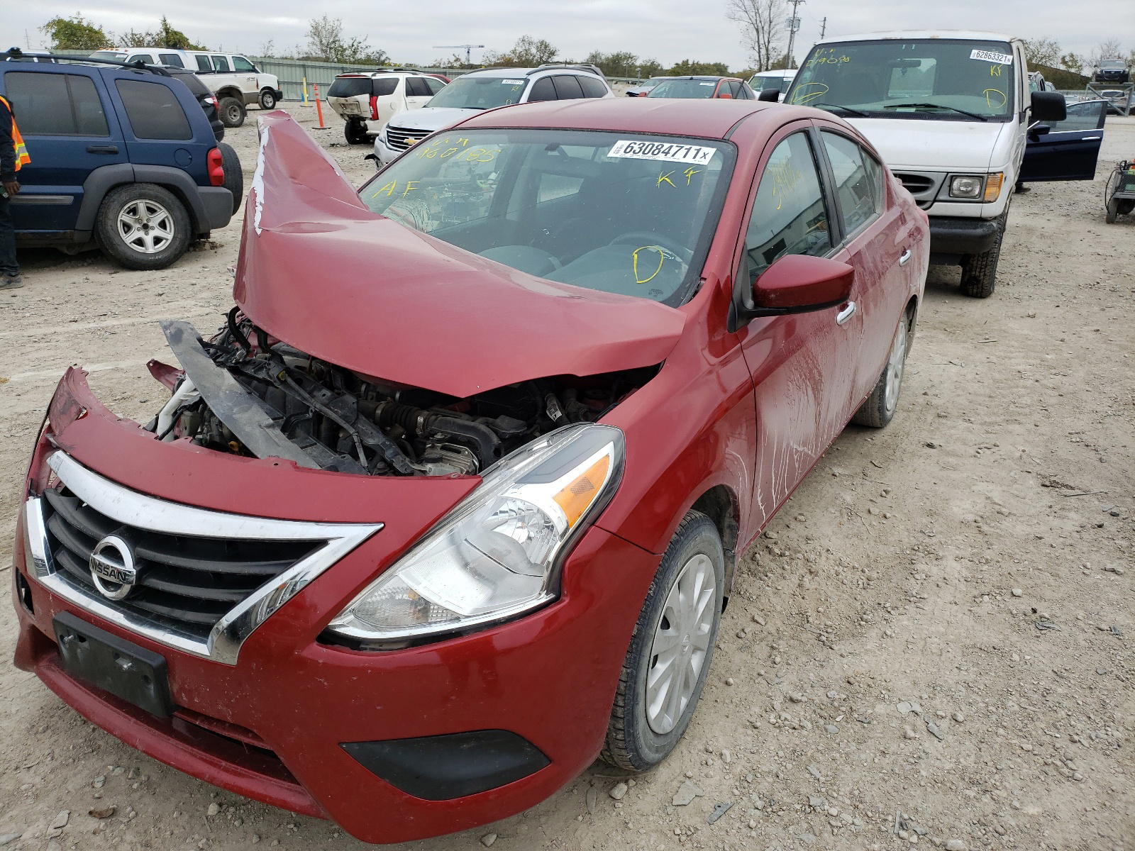 Photo 2 from auction – 2015 NISSAN VERSA S with VIN 3N1CN7AP1FL960185