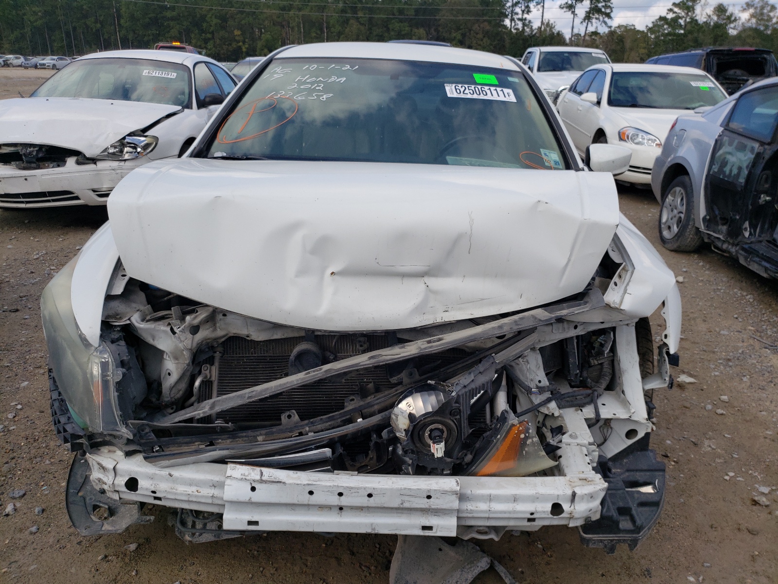 Photo 9 from auction – 2012 HONDA ACCORD SE with VIN 1HGCP2F65CA133658