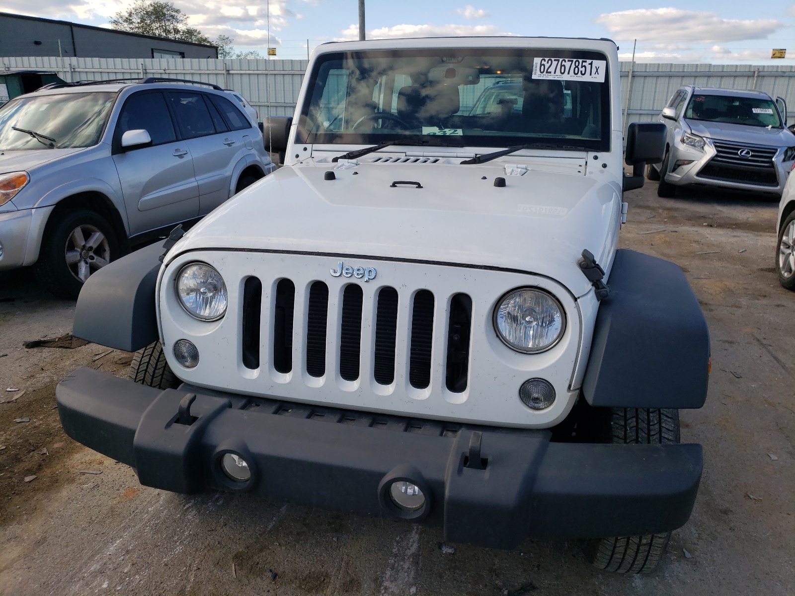 Photo 9 from auction – 2014 JEEP WRANGLER U with VIN 1C4BJWKG9EL328283