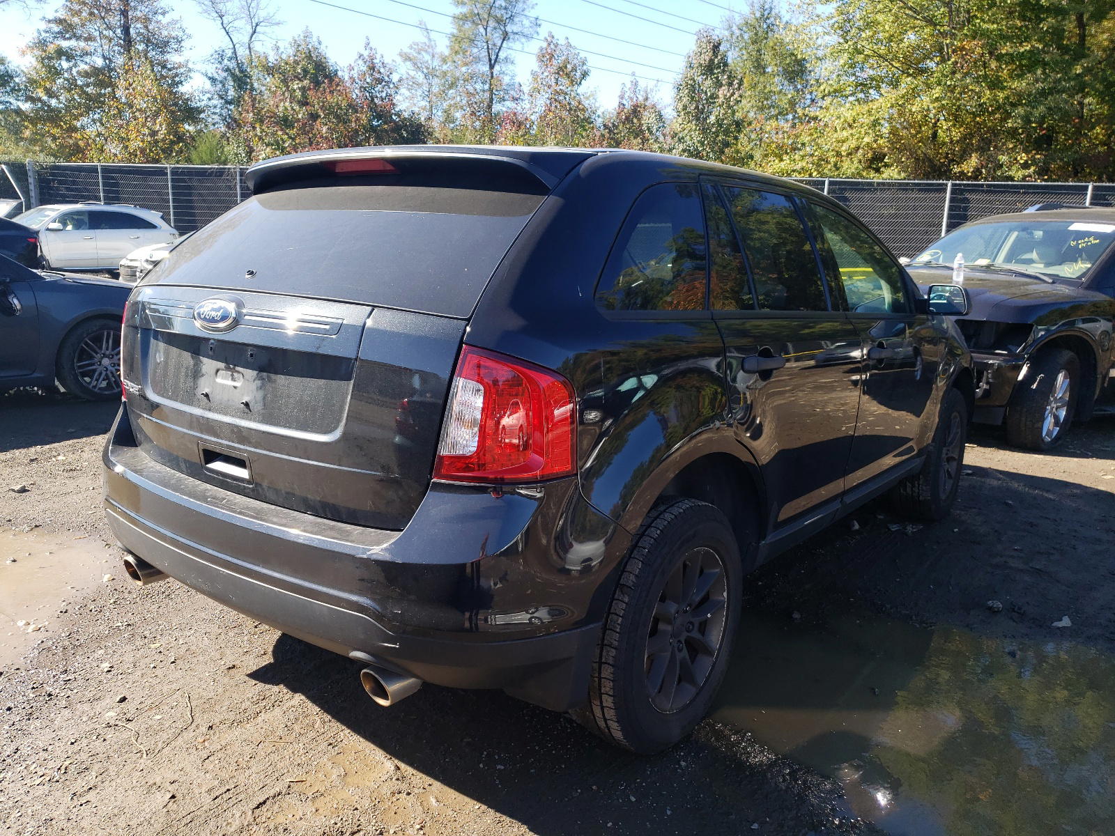 Photo 4 from auction – 2013 FORD EDGE SE with VIN 2FMDK3GC9DBC87819