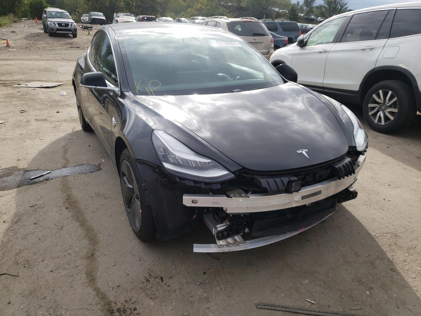 TESLA MODEL 3 2019 with VIN 5YJ3E1EAXKF428958 - Photo from auction