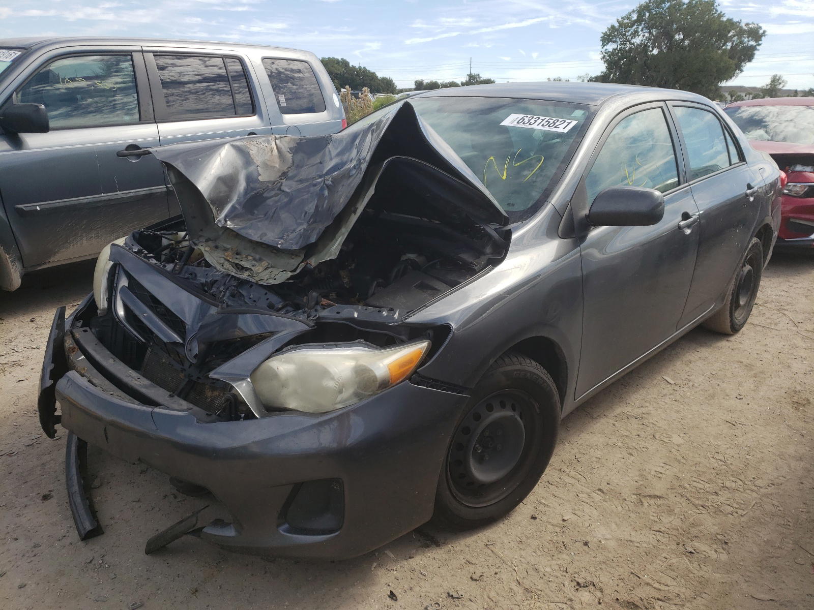 Photo 2 from auction – 2011 TOYOTA COROLLA BA with VIN 2T1BU4EE3BC622030