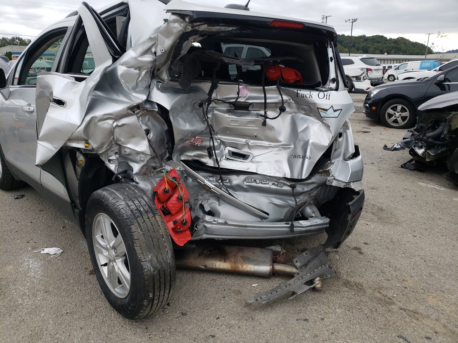 Photo 9 from auction – 2016 CHEVROLET TRAX 1LT with VIN KL7CJLSB9GB510658