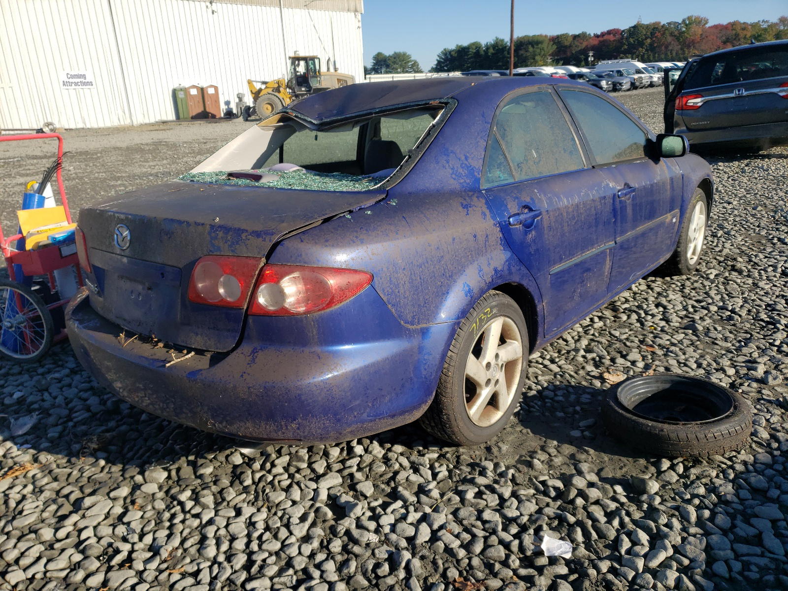 Photo 4 from auction – 2003 MAZDA 6 S with VIN 1YVFP80D735M28477