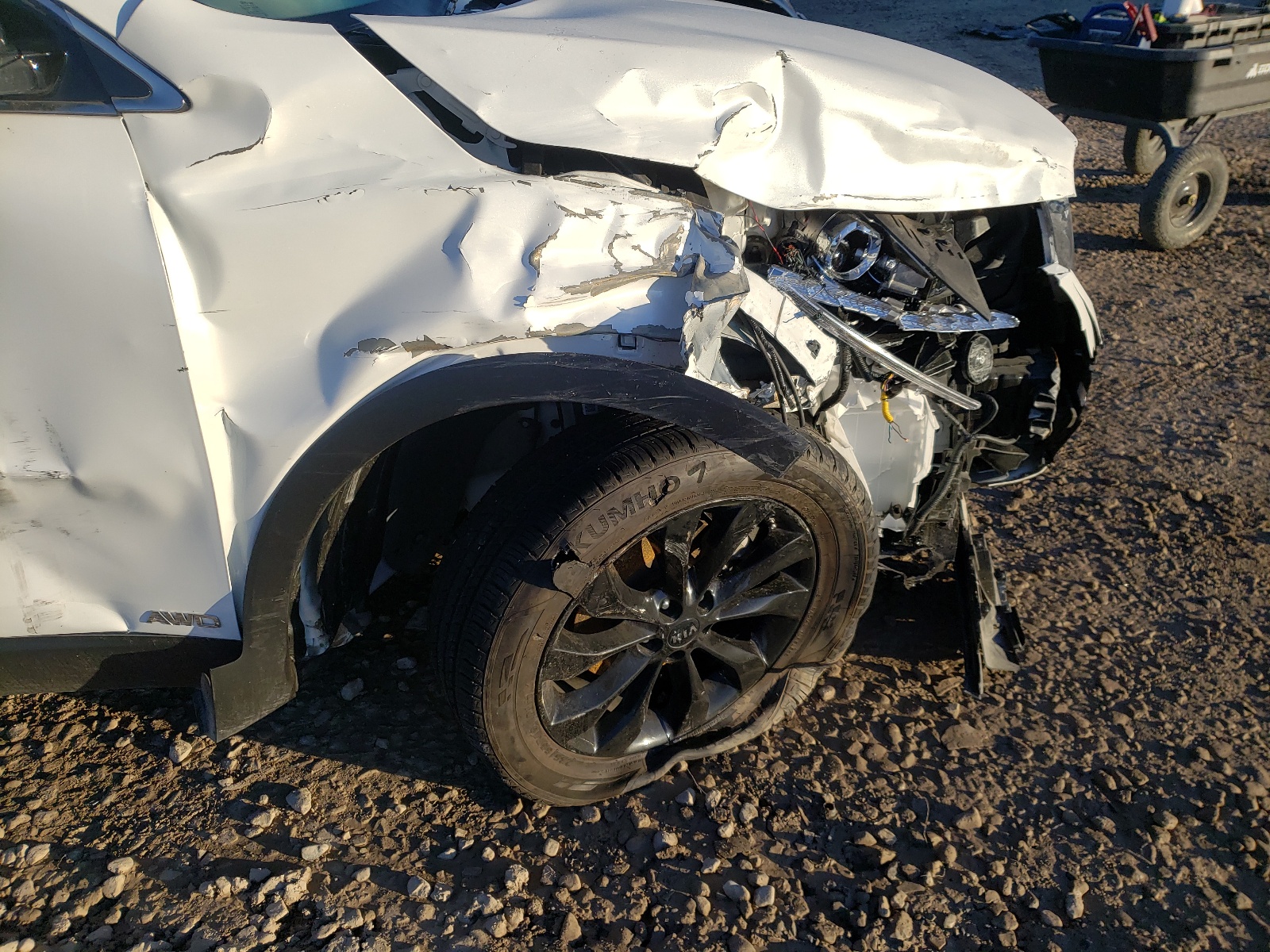 Photo 9 from auction – 2020 KIA SORENTO S with VIN 5XYPGDA59LG649502