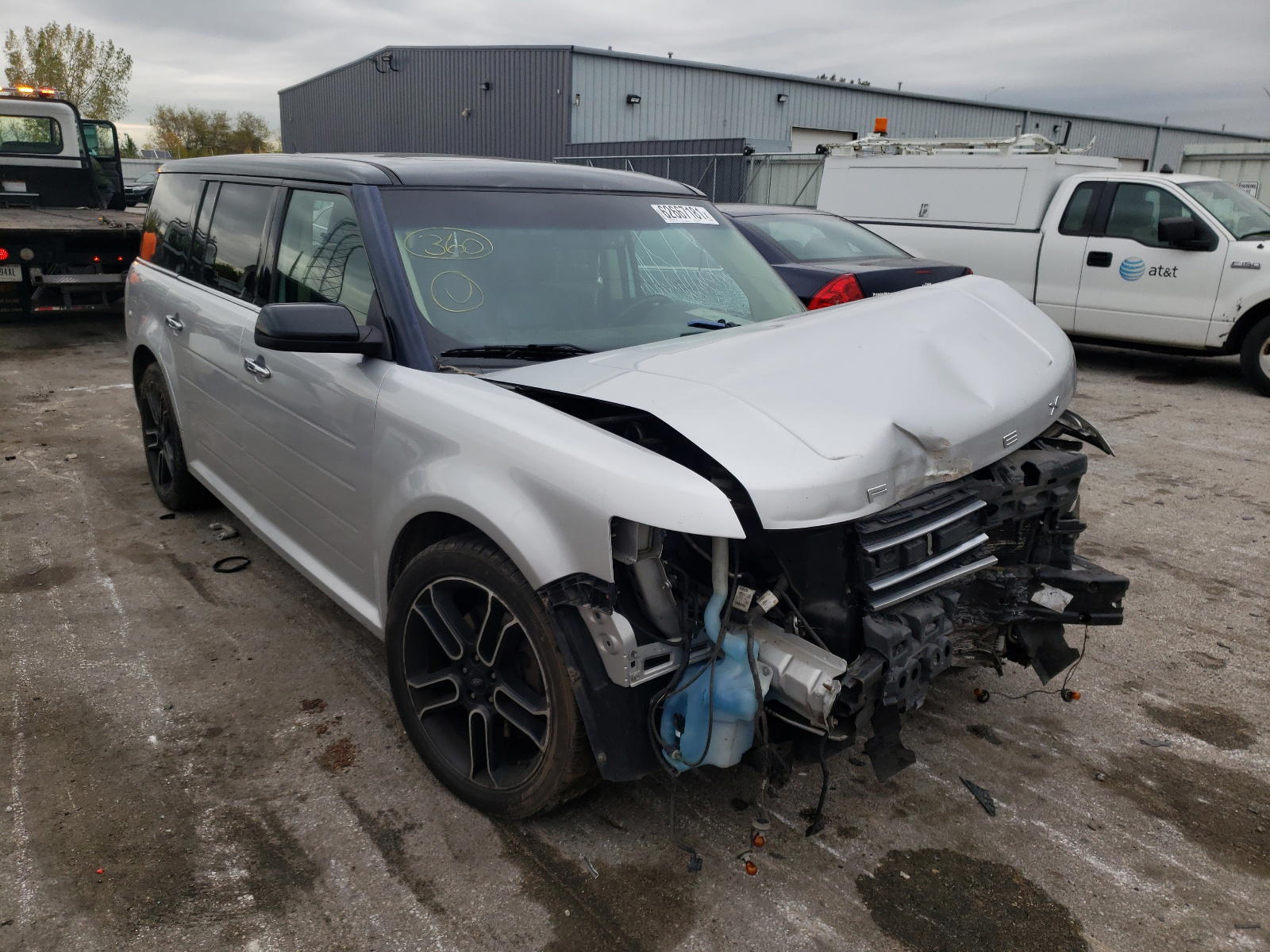 FORD FLEX LIMIT 2013 with VIN 2FMHK6DT3DBD00328 - Photo from auction